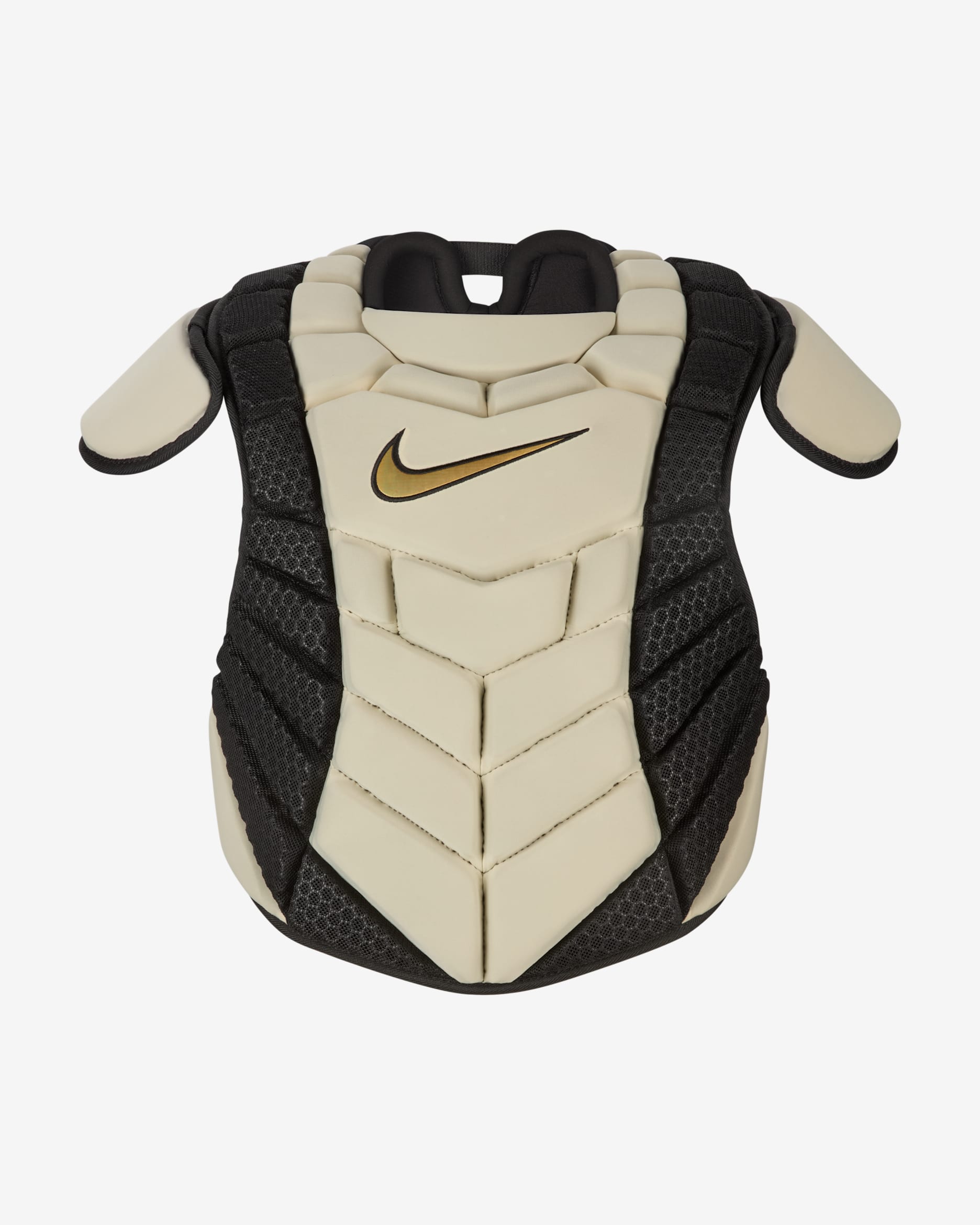 Nike Diamond Elite Baseball Chest Protector - Light Khaki/Black/Black