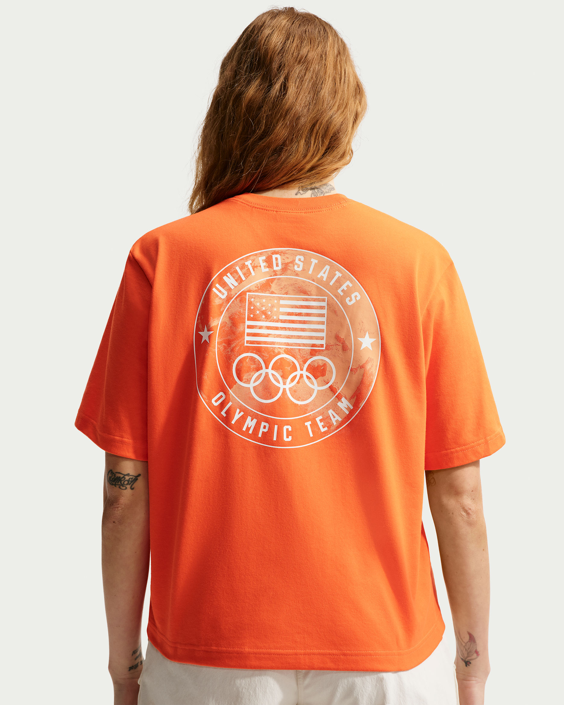 Nike ACG x Team USA Women's Dri-FIT Short-Sleeve T-Shirt - Safety Orange