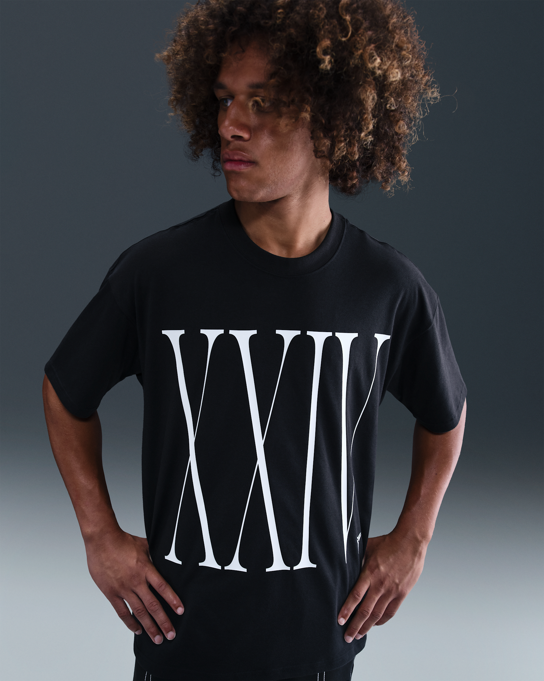 Ανδρικό T-Shirt μπάσκετ Dri-FIT Kobe - Μαύρο