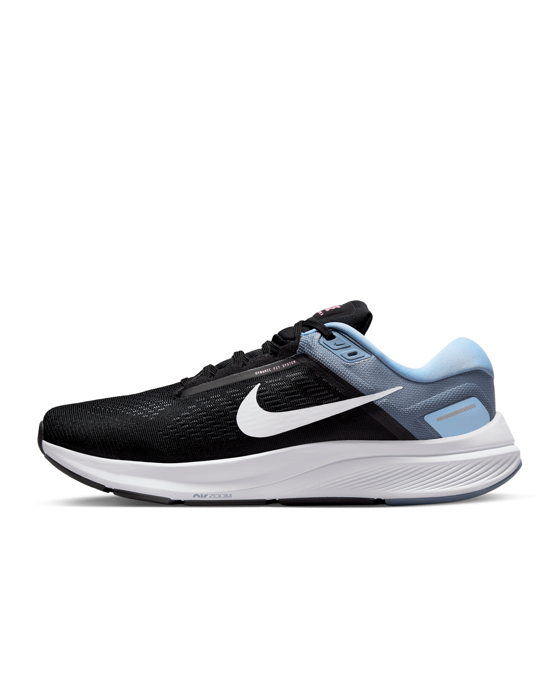 รองเท้าวิ่งโร้ดรันนิ่งผู้ชาย Nike Structure 24 - ดำ/Ashen Slate/Cobalt Bliss/ขาว