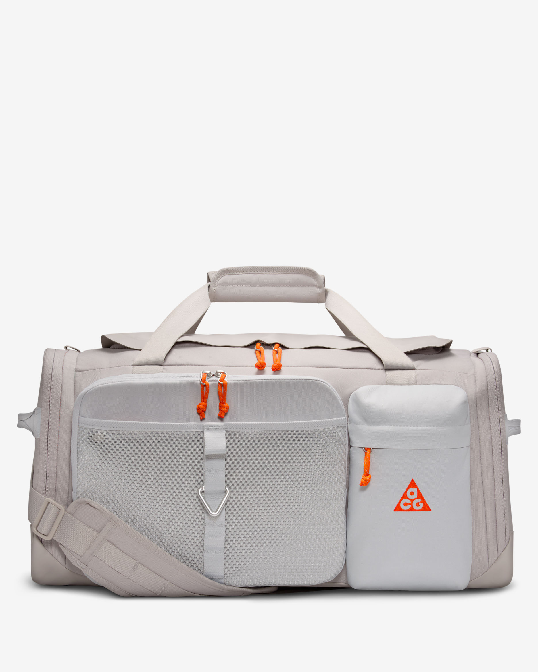 Nike ACG "DAYMAX" Duffel Bag (60L) - College Grey/Grey Fog/Safety Orange