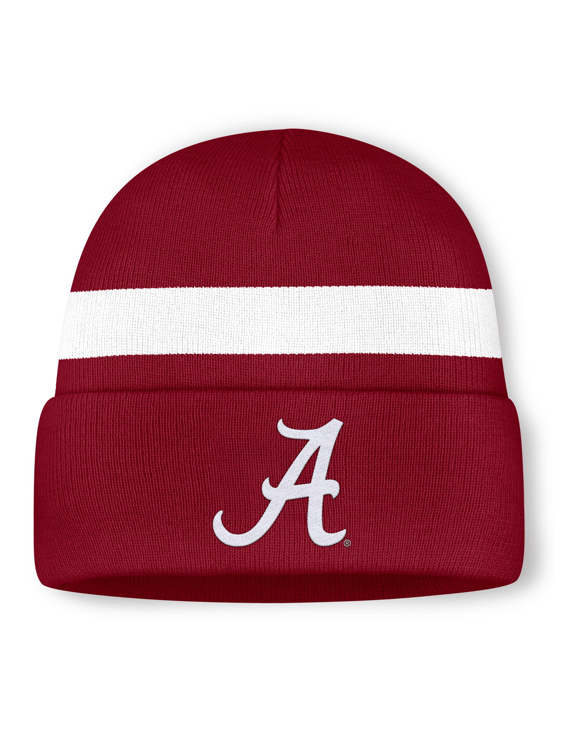 Alabama Primetime Utility Campus Men's Nike College Cuffed Beanie - Crimson