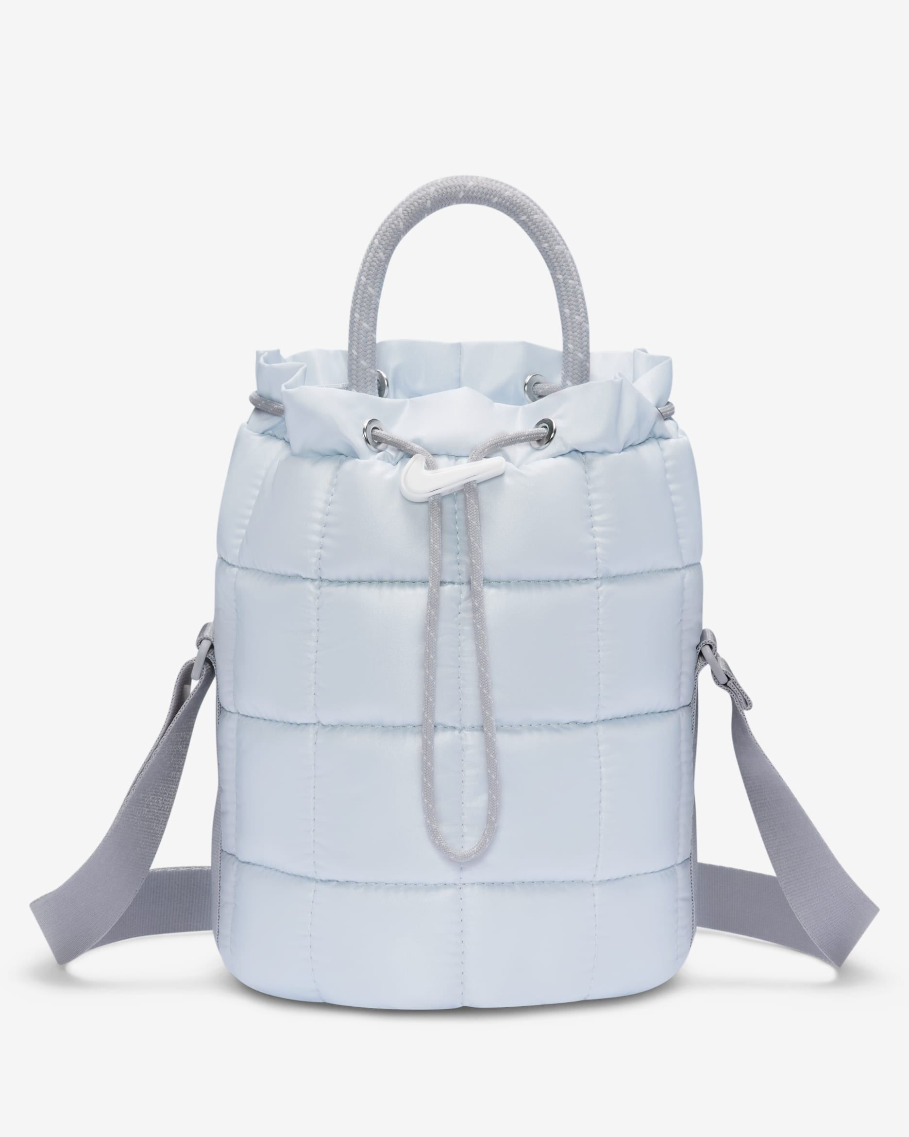 Nike Sportswear Puffle Tiny Tote (3L) - Pure Platinum/Wolf Grey/Summit White