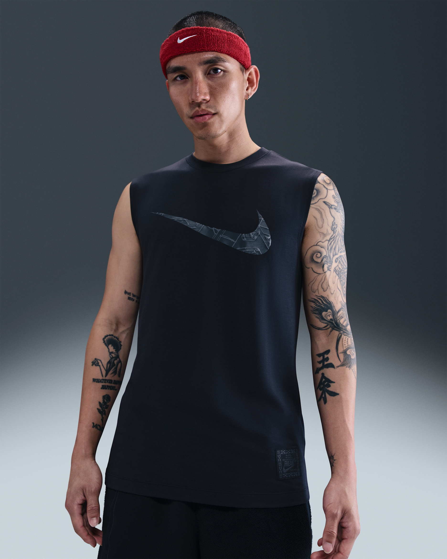 Giannis Men's Dri-FIT Basketball Top - Black/Anthracite