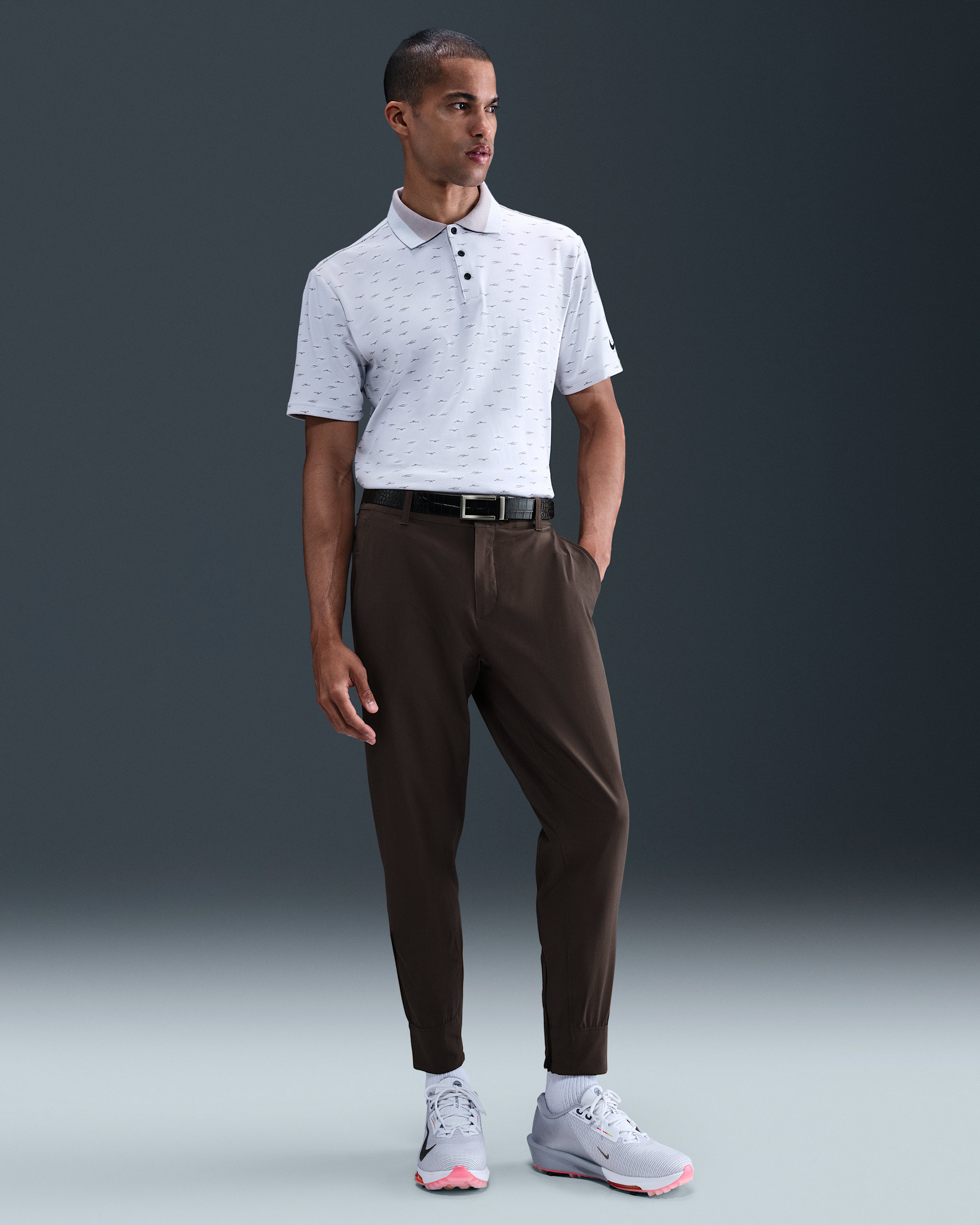 Nike Tour Repel Men's Golf Jogger Pants - Baroque Brown/Baroque Brown