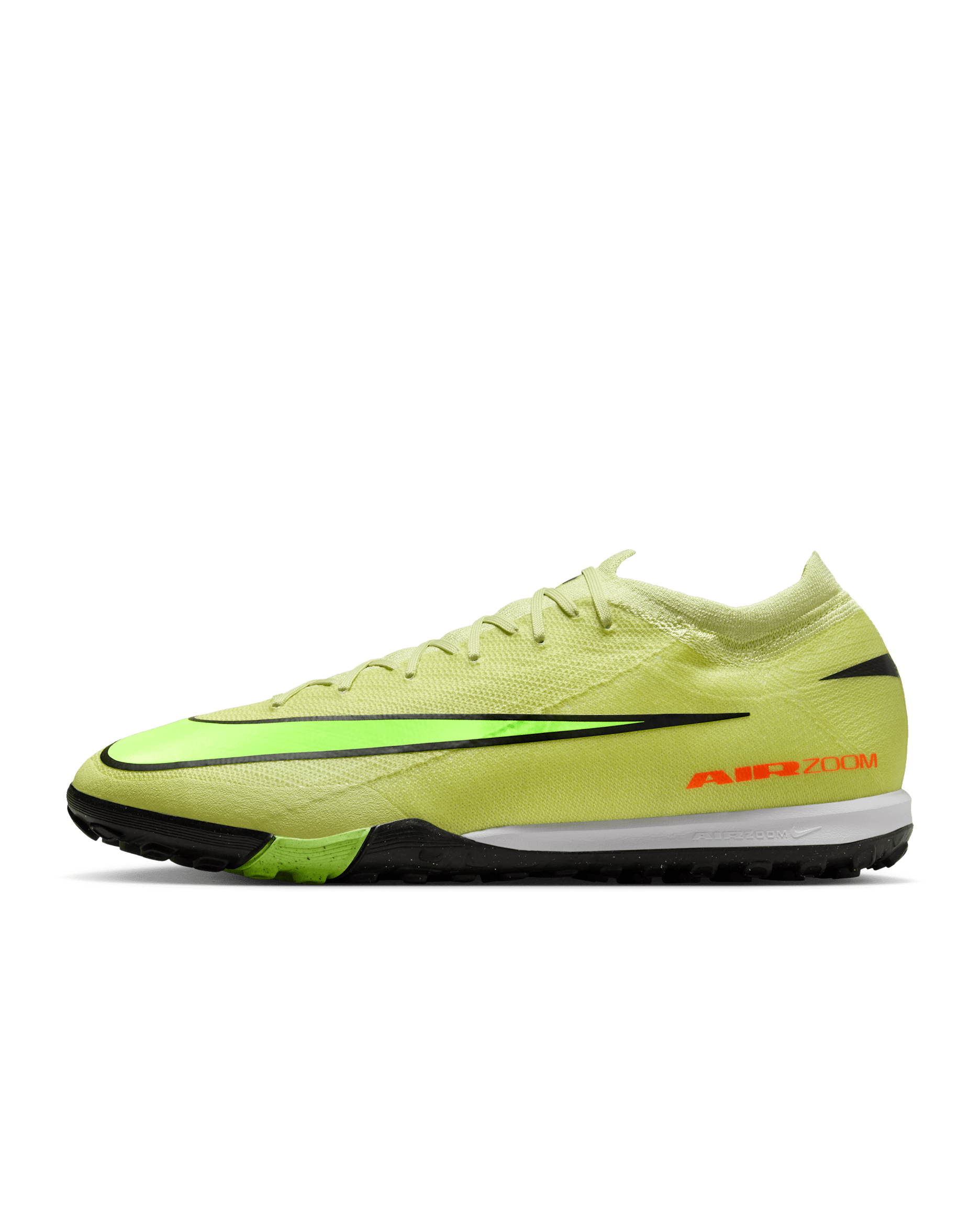 Nike Mercurial Vapor 16 Pro Turf Low-Top Football Shoes - Limelight/Hyper Crimson/Volt
