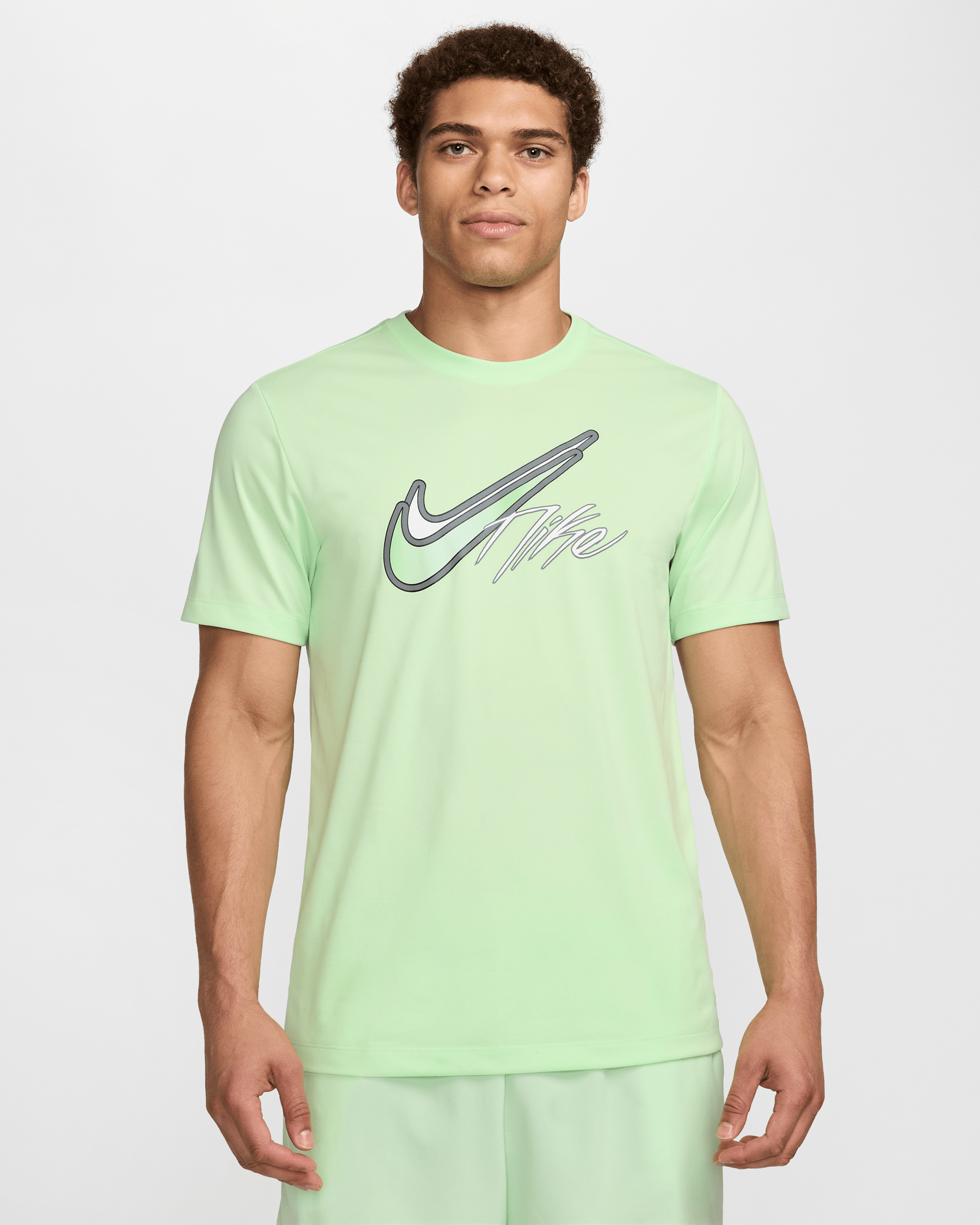Playera de básquetbol Dri-FIT para hombre Nike - Verde vapor