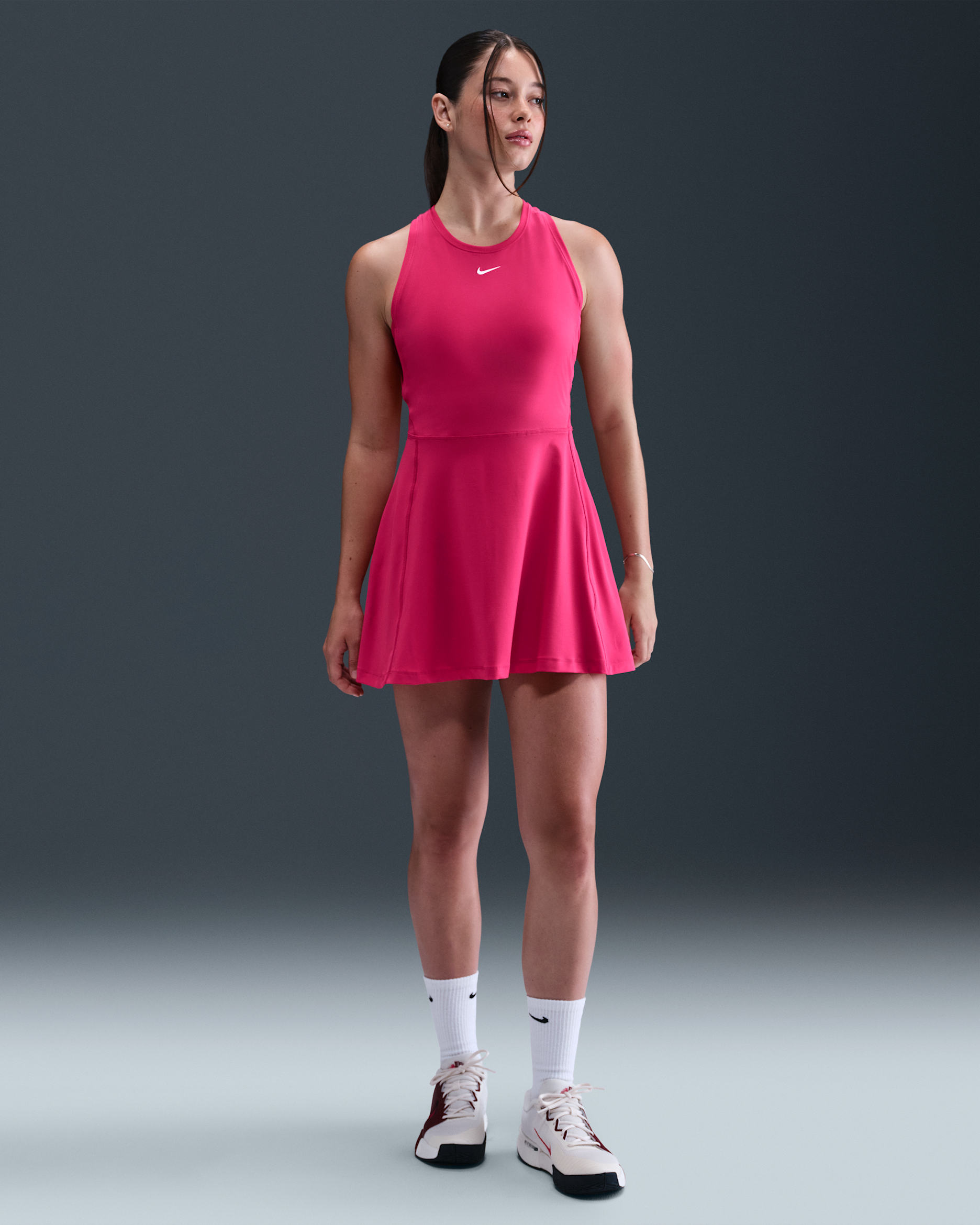 Nike Victory Women's Dress - Rush Pink/White