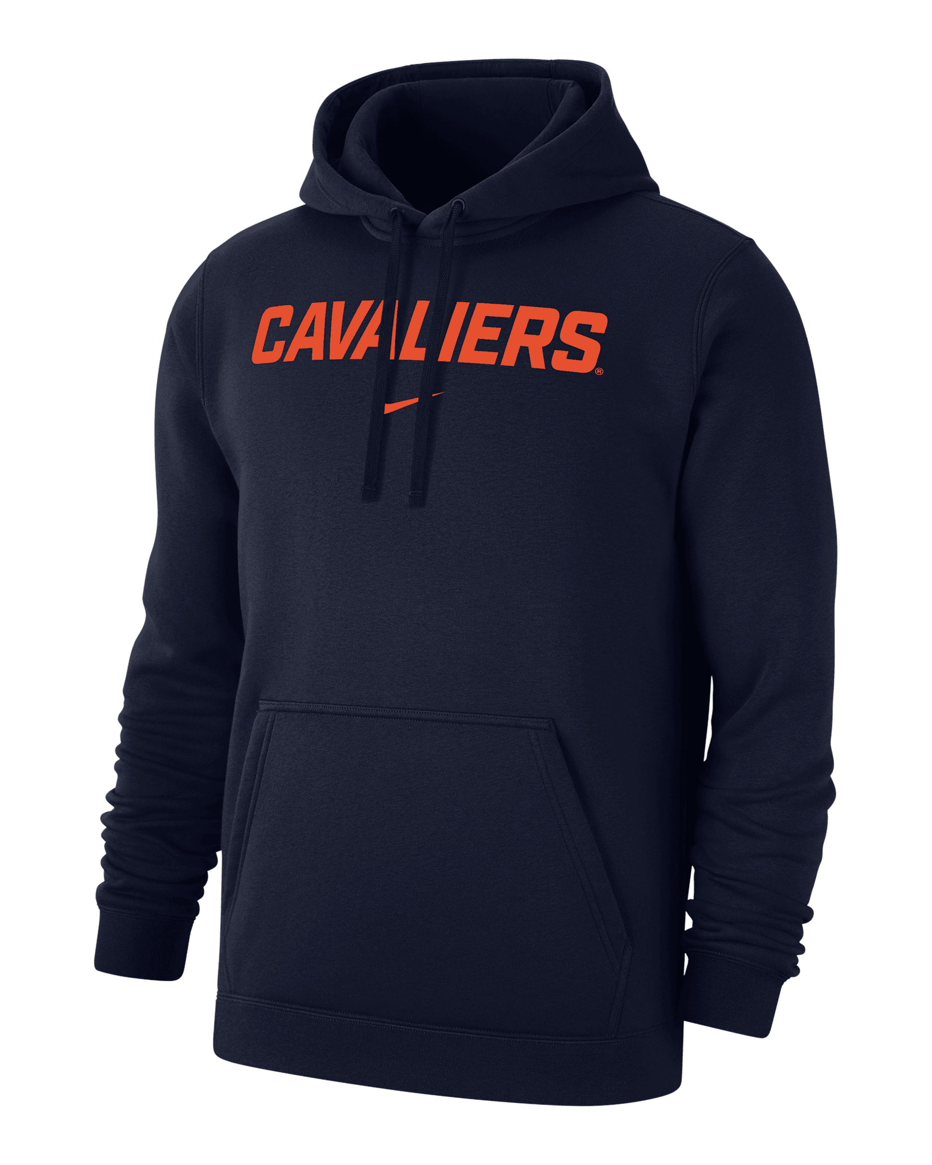 Virginia Club Fleece Men's Nike College Pullover Hoodie - Navy