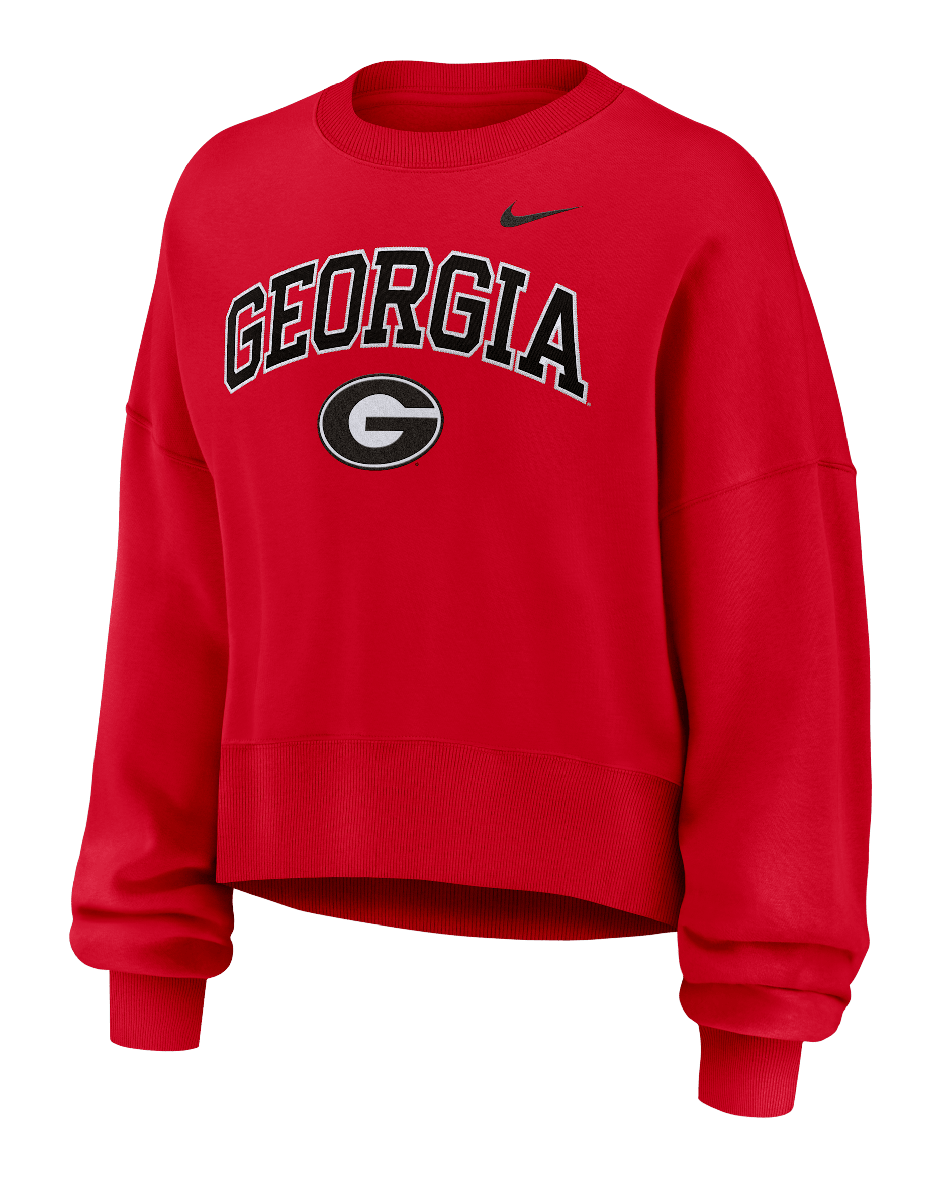 Georgia Phoenix Arch Women's Nike College Pullover Crew - Red