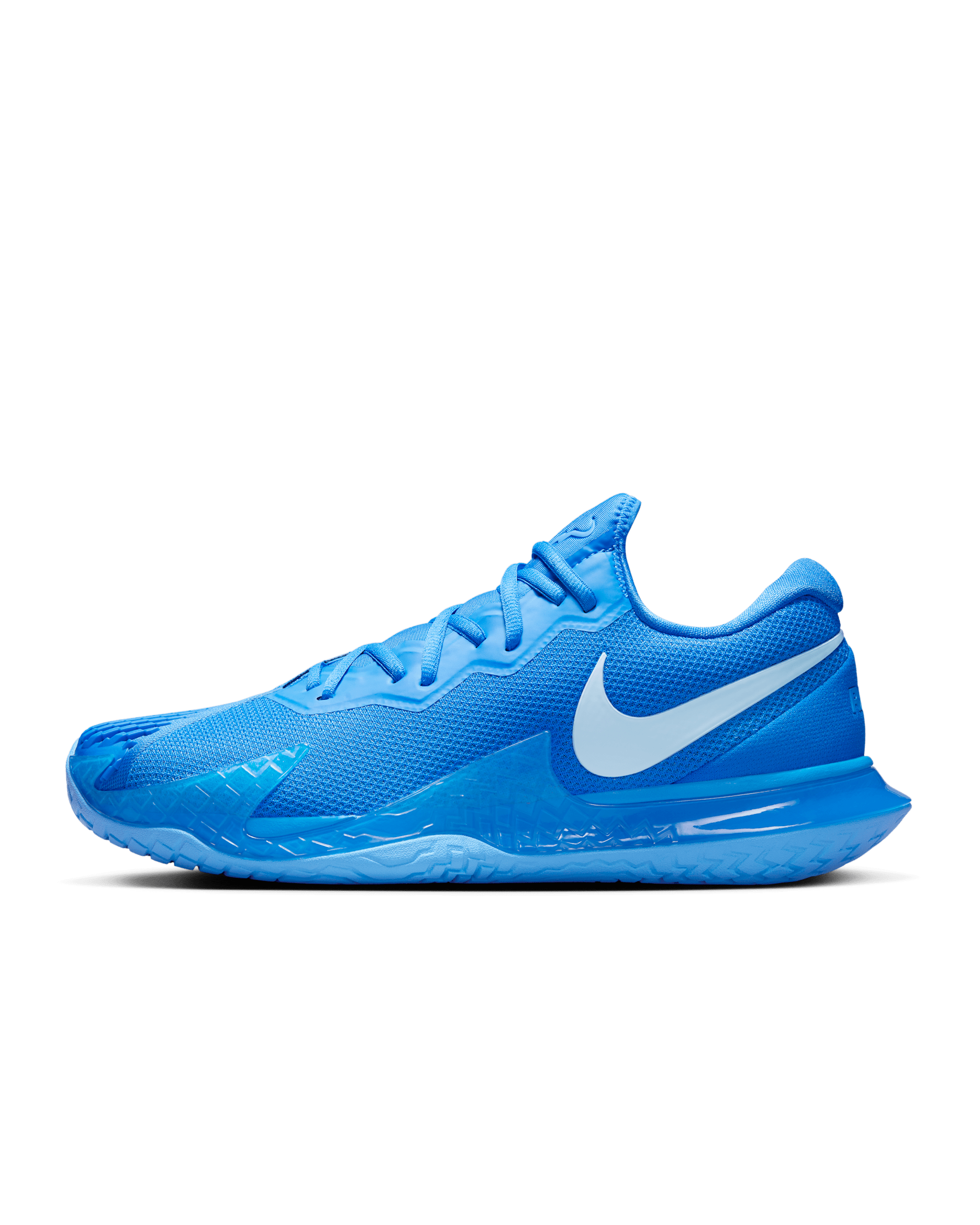 NikeCourt Zoom Vapor Cage 4 Rafa Men's Hard Court Tennis Shoes - Light Photo Blue/University Blue/Light Armoury Blue