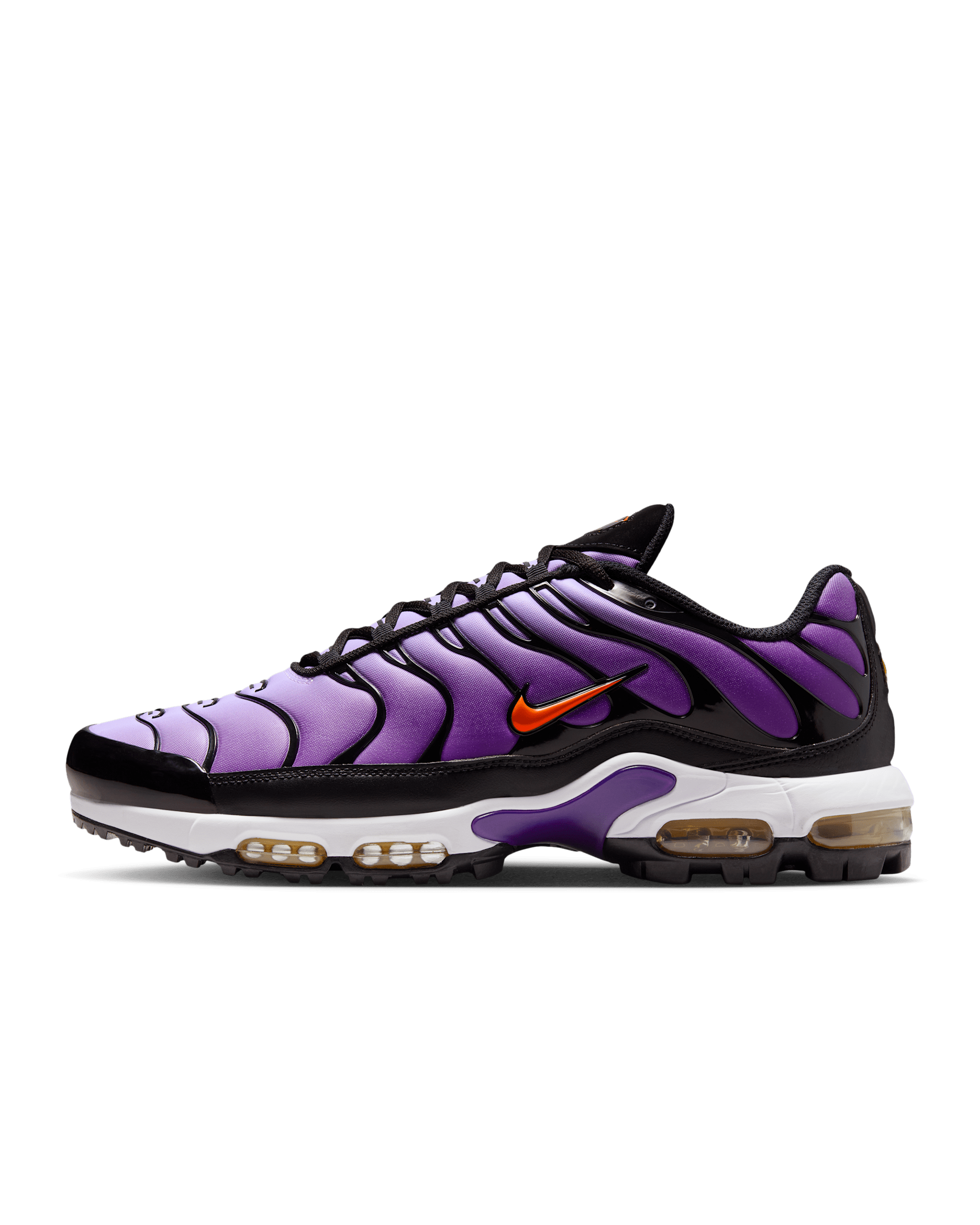 Chaussure de golf Nike Air Max Plus G - Voltage Purple/Noir/Total Orange