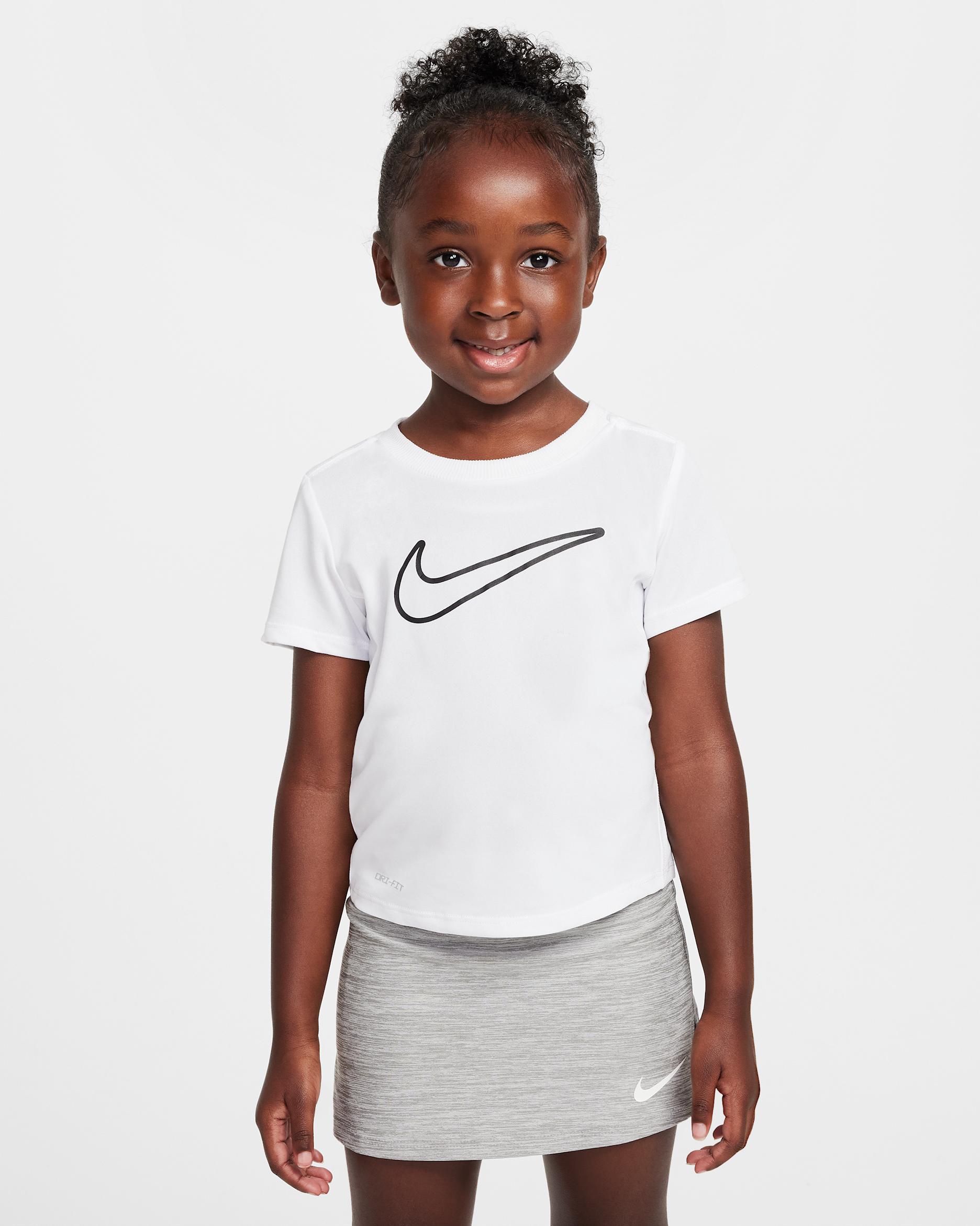 Nike Dri-FIT All Day Play Toddler T-Shirt - White