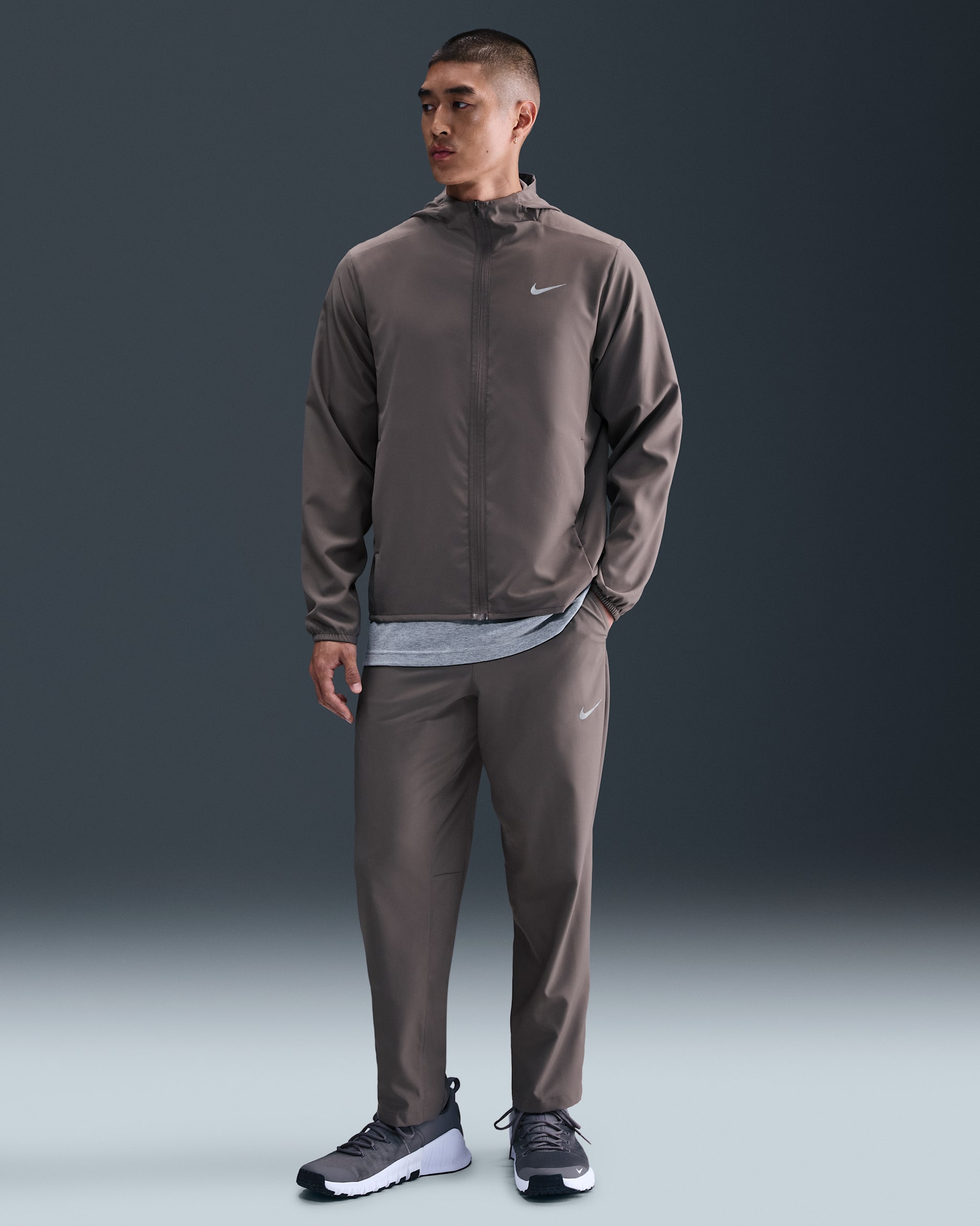 ナイキ フォーム メンズ Dri-FIT オープンヘム バーサタイル パンツ - ケイブストーン/ブラック