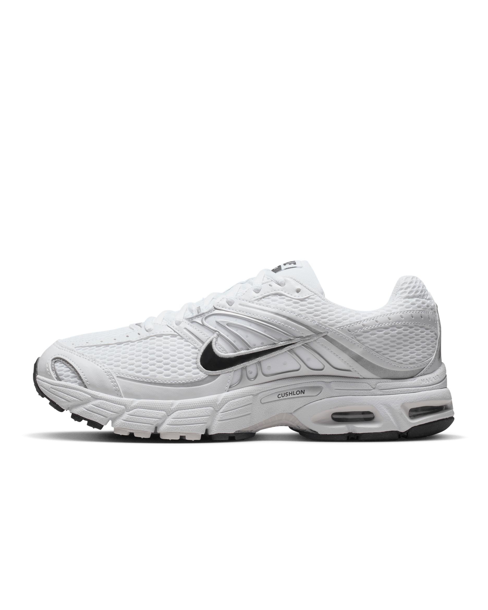 Nike Air Max Moto 2K-sko til mænd - hvid/Metallic Silver/Photon Dust/sort