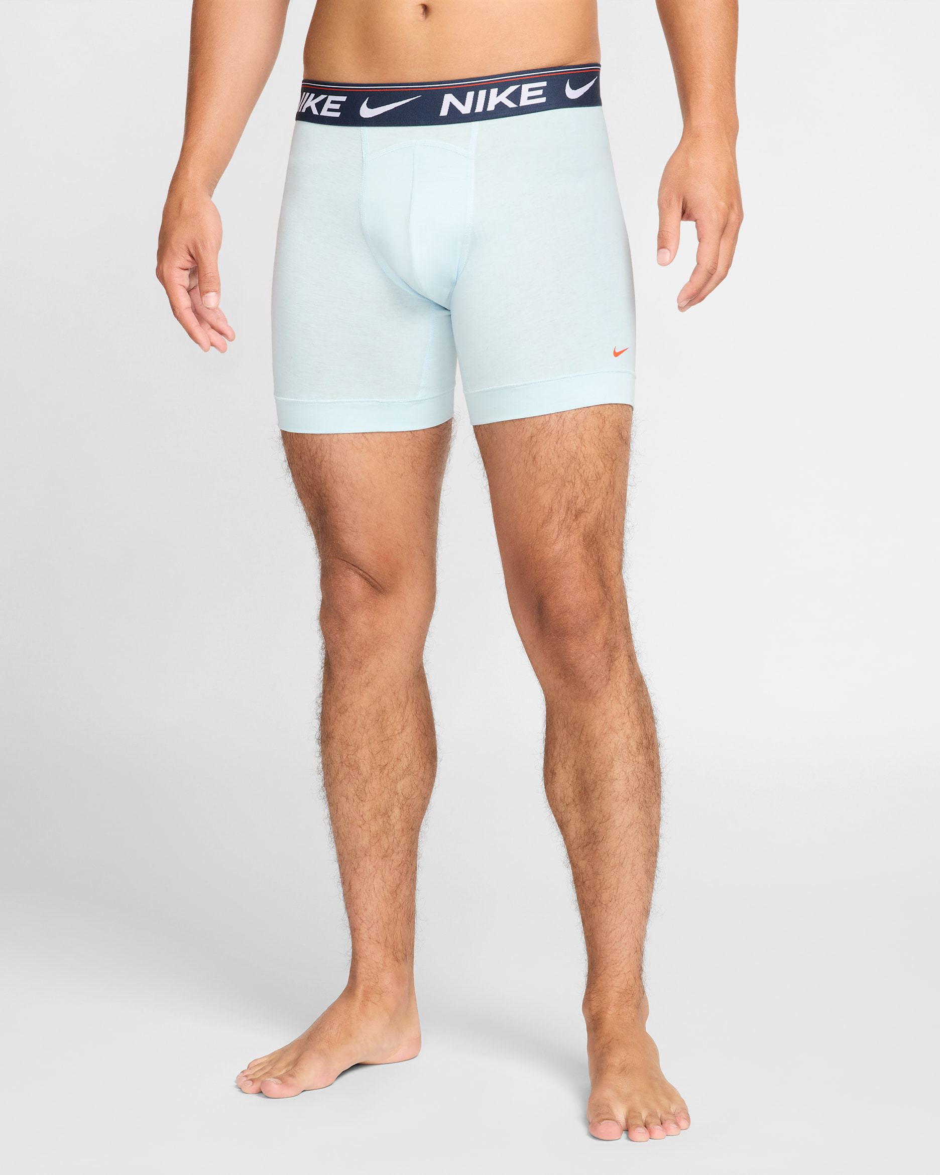Nike Dri-FIT Ultra Comfort Men's Boxer Briefs (3-Pack) - Mist Blue
