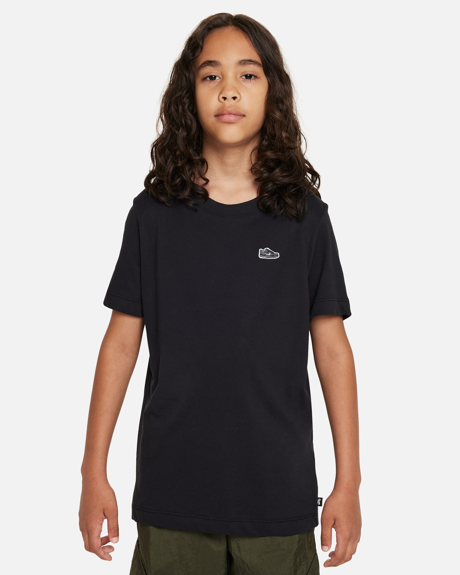 Nike SB Dri-FIT Older Kids' T-Shirt - Black