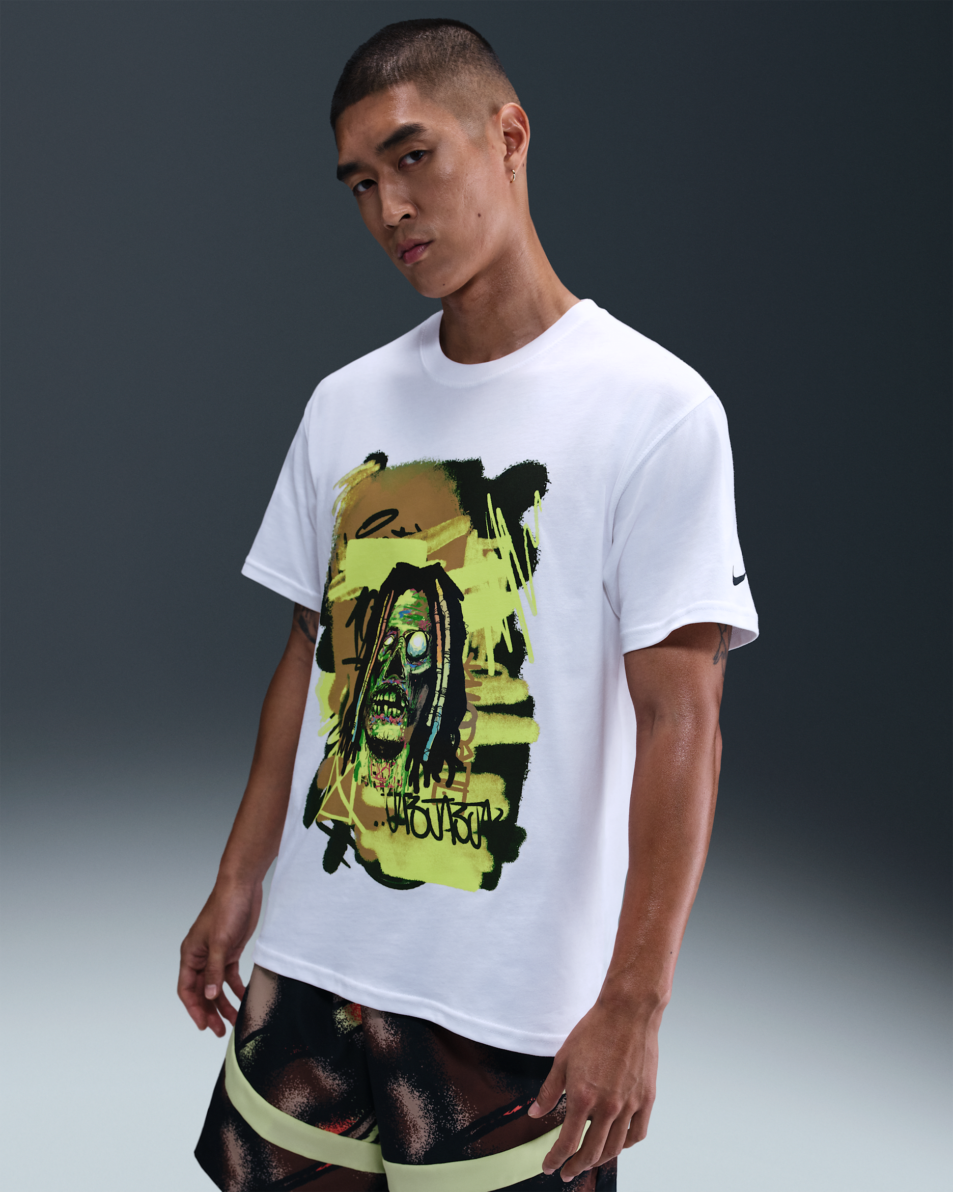 Ja Nike Men's Basketball M90 T-Shirt - White