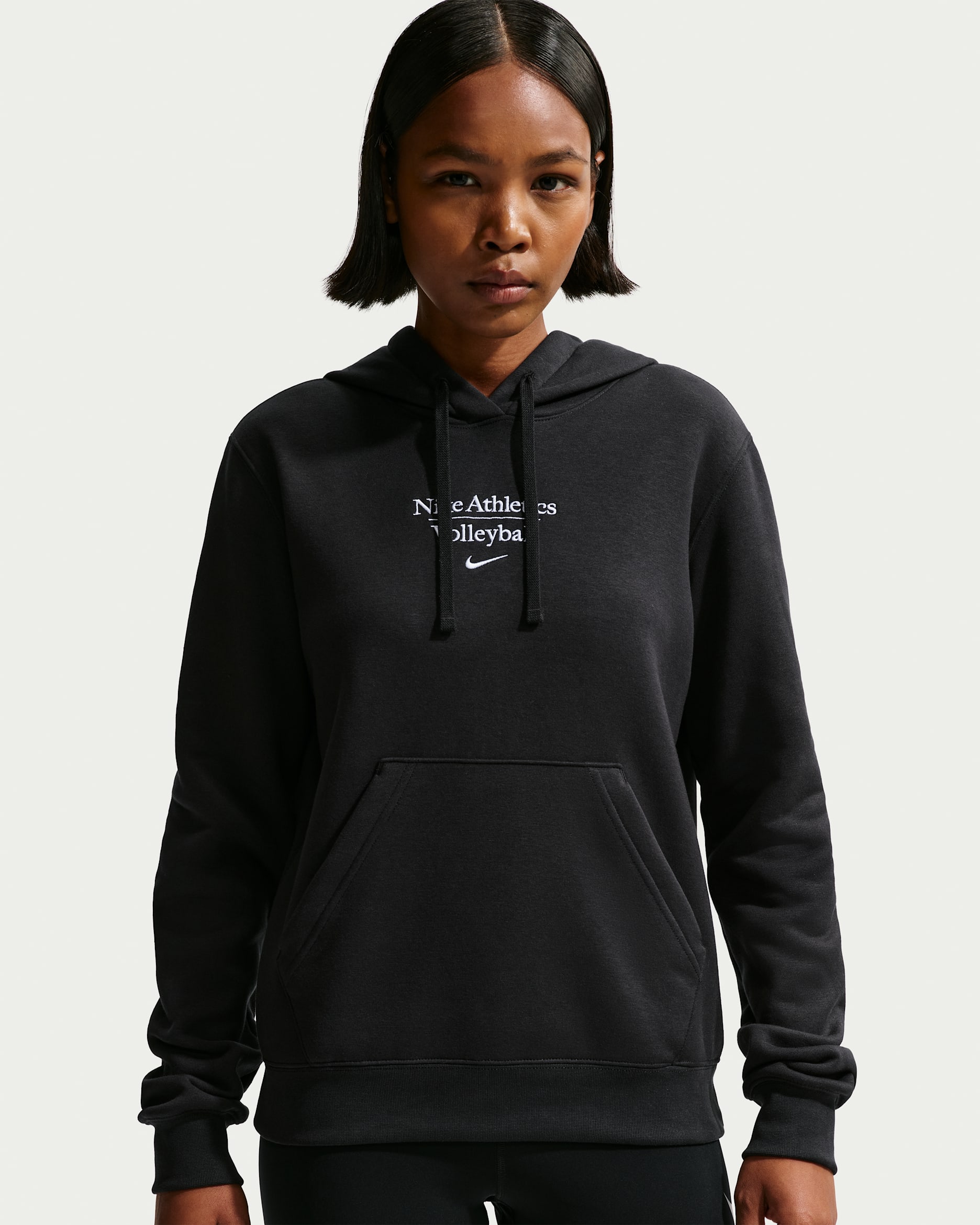 Nike Women's Volleyball Pullover Hoodie - Black