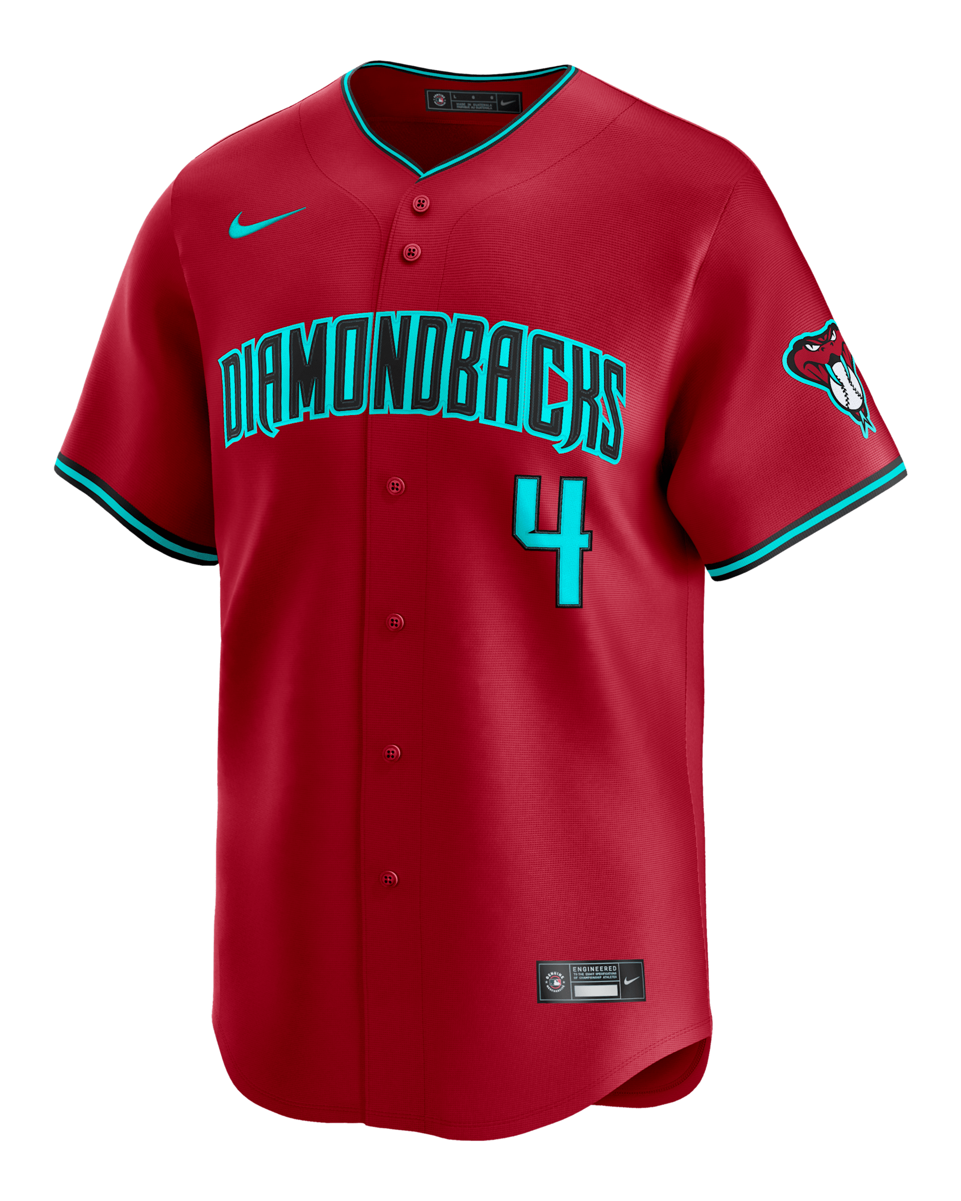 Jersey Nike Dri-FIT ADV de la MLB Limited para hombre Ketel Marte Arizona Diamondbacks - Castaña