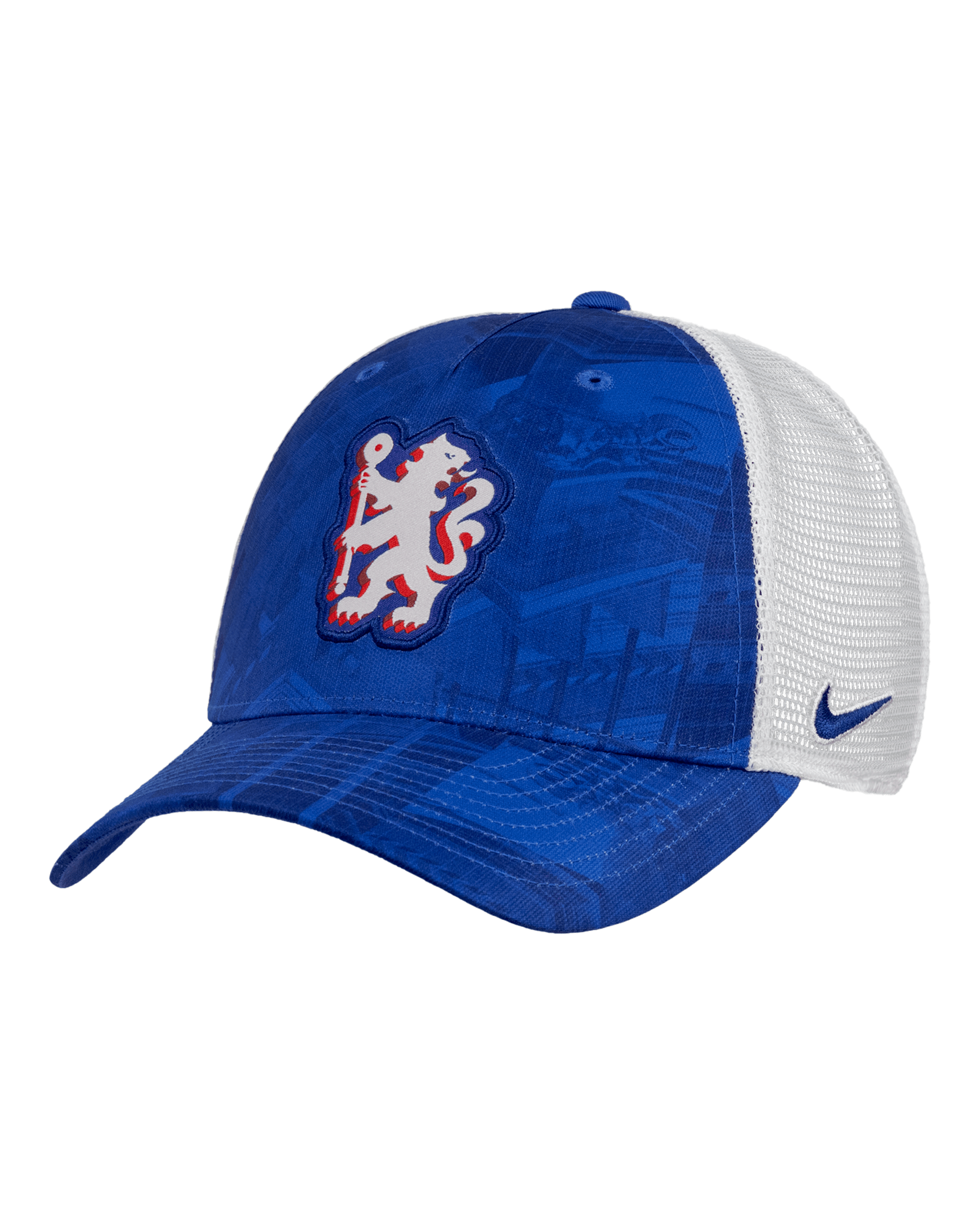 Chelsea Rise Nike Soccer Structured Adjustable Trucker Cap - Print