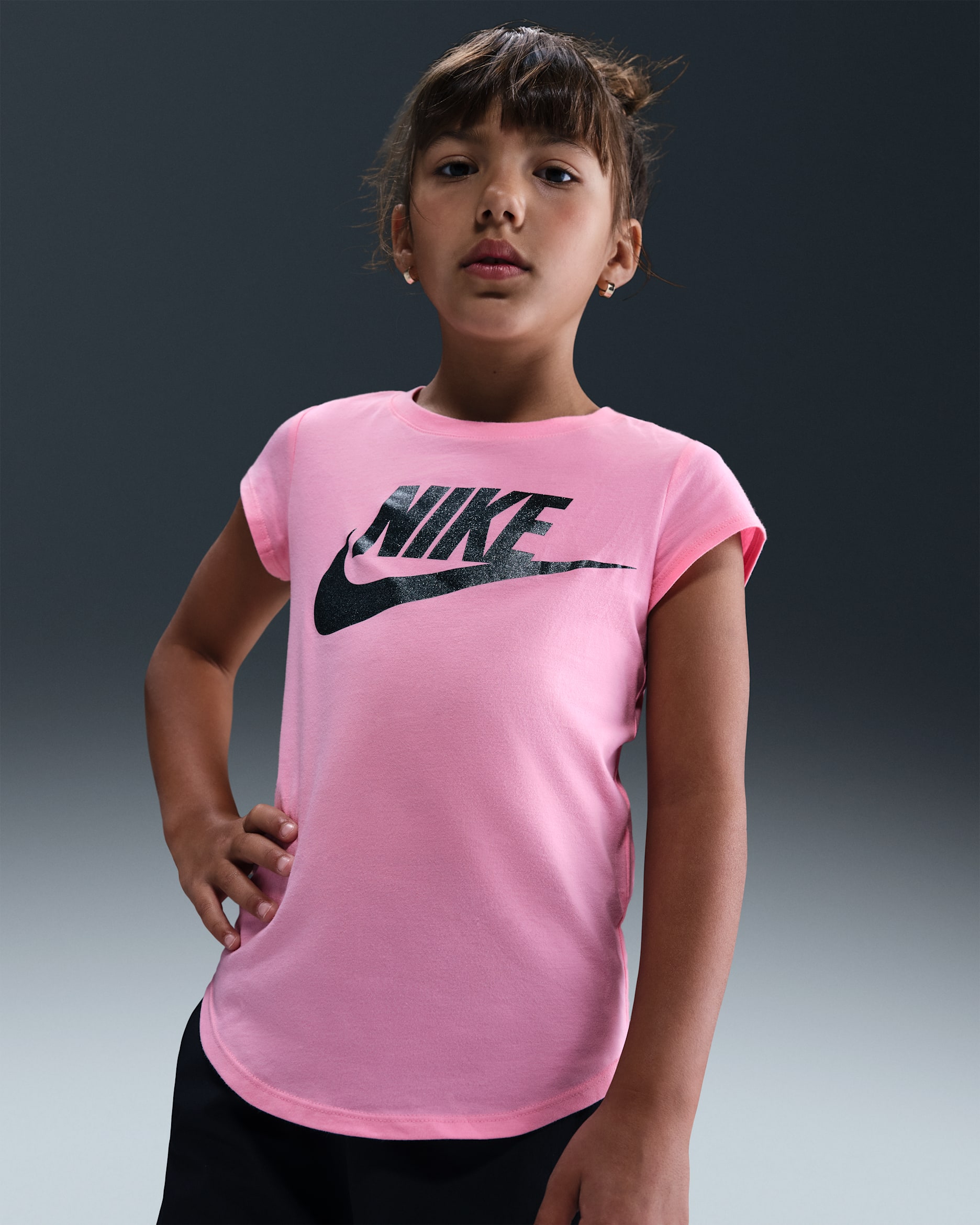 T-shirt Futura Nike pour enfant - Pink/Pink