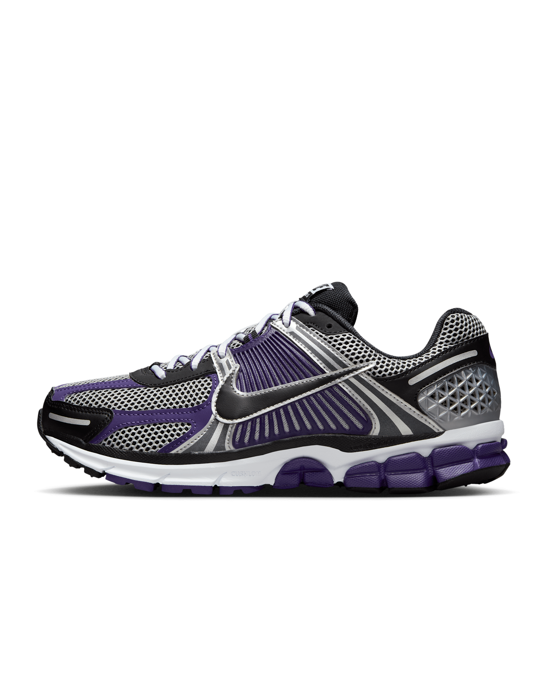 Nike Zoom Vomero 5 Men's Shoes - Metallic Silver/Court Purple/White/Black