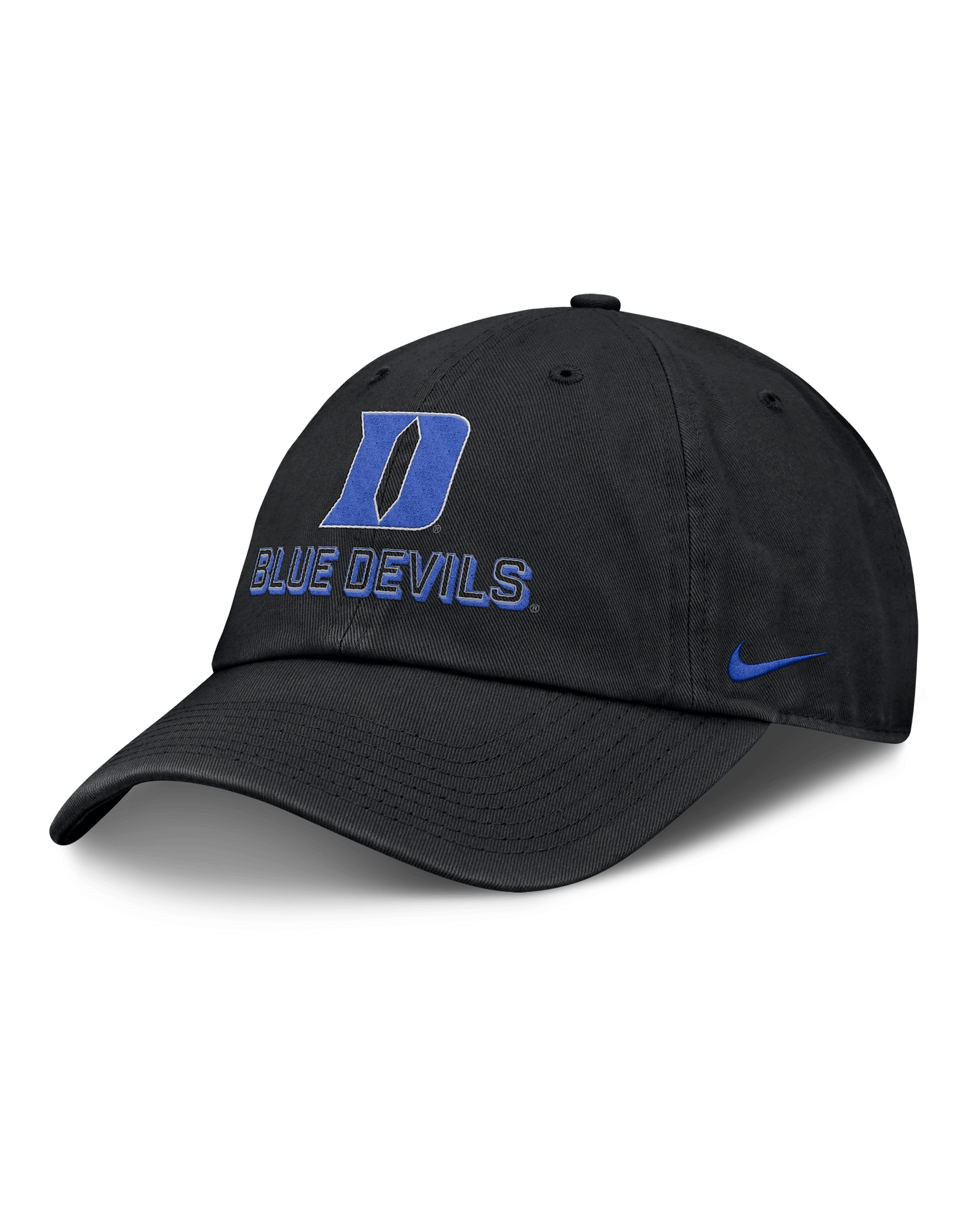Duke On-Field Club Gameday Men's Nike College Adjustable Hat - Black