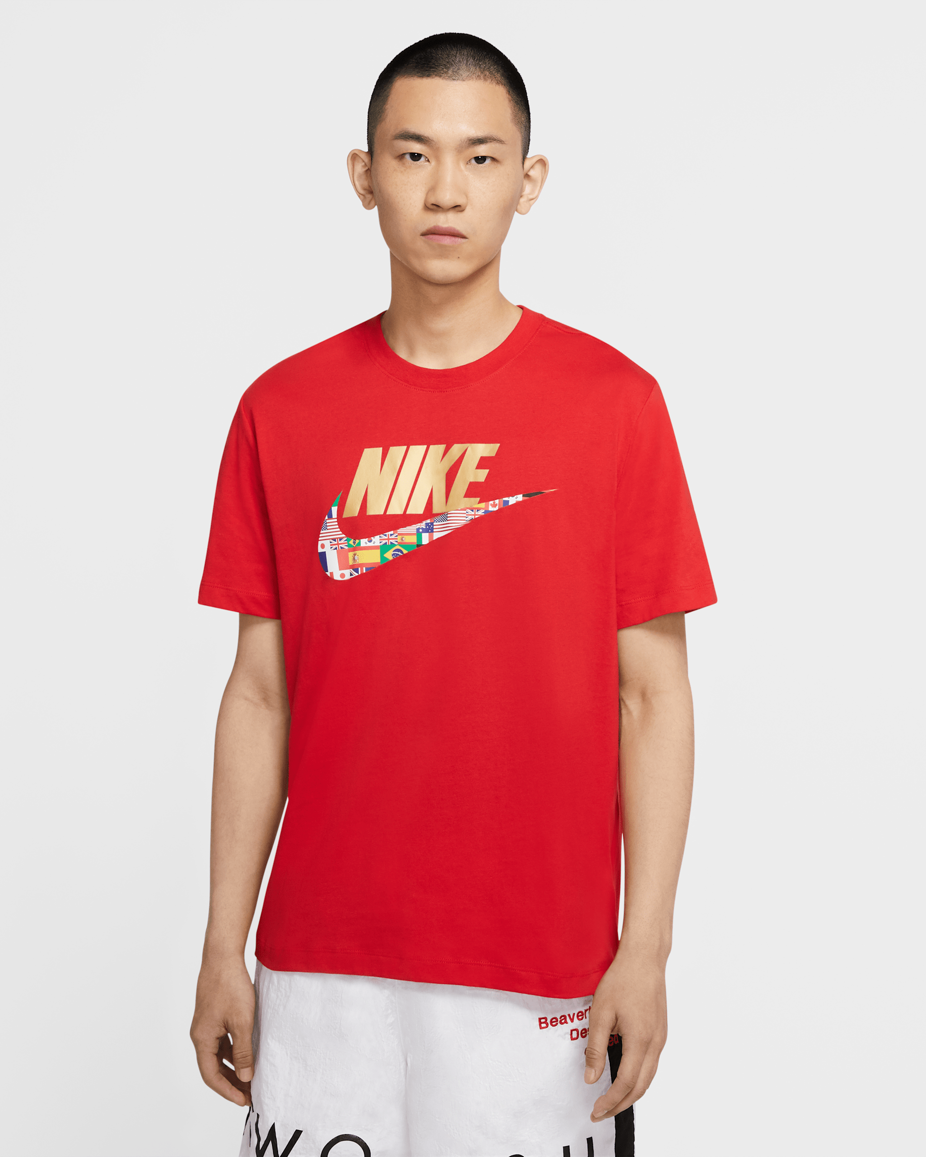 Playera para hombre Nike Sportswear - Rojo universitario