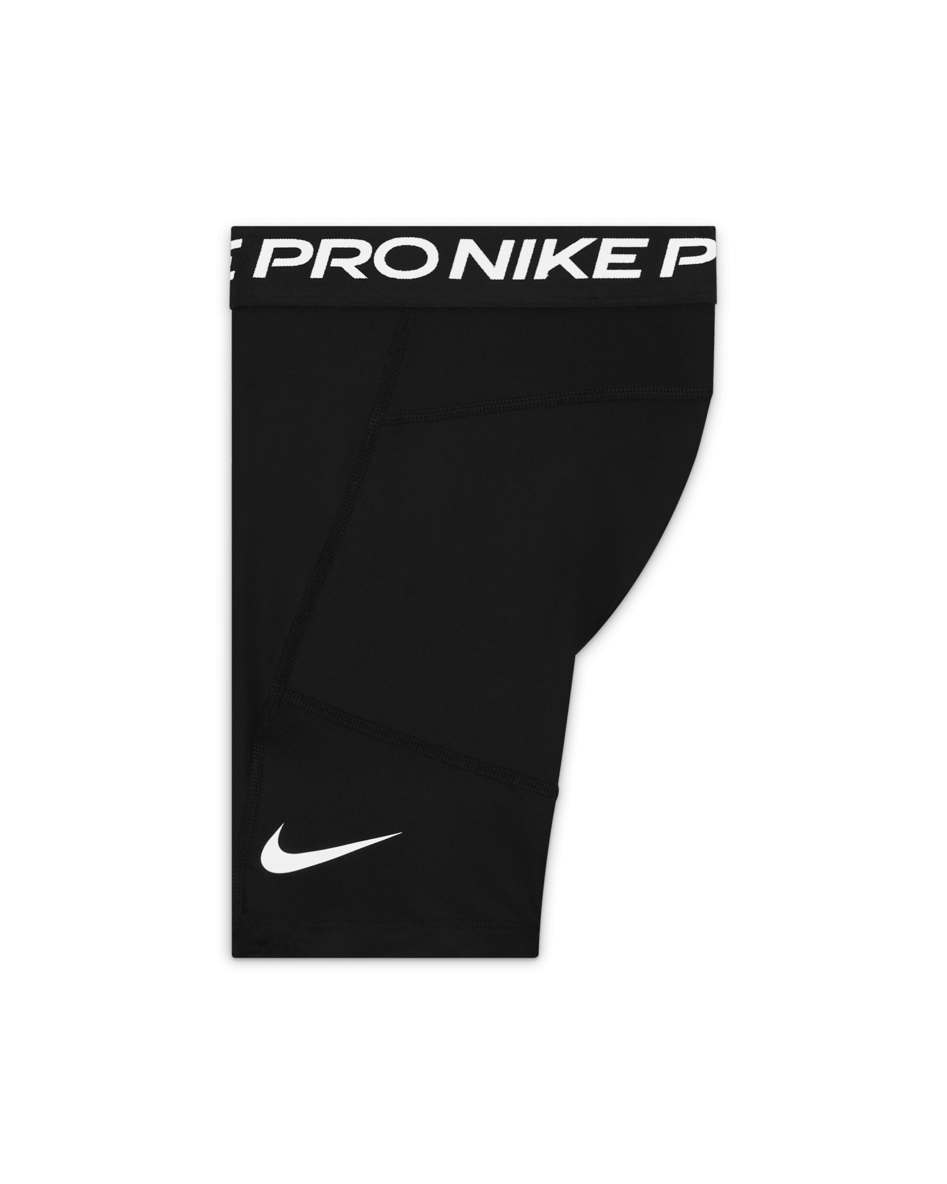 Nike Pro Dri-FIT Older Kids' (Boys') Shorts - Black/White