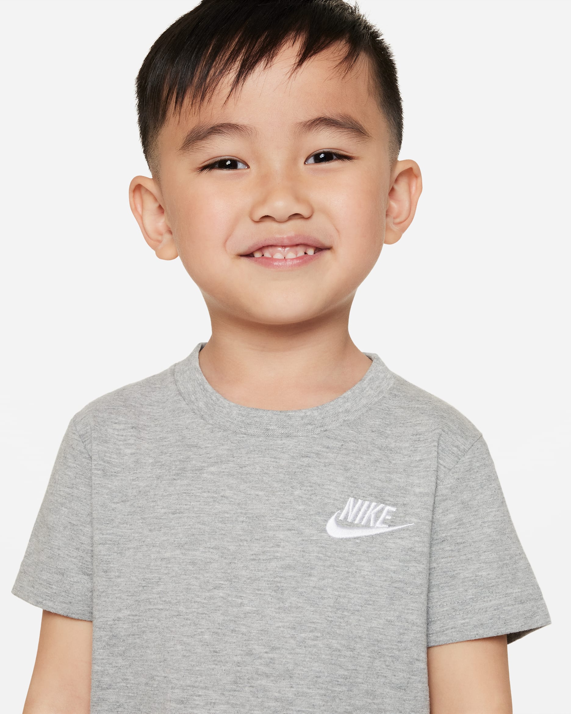 T-shirt Futura Nike Sportswear brodé pour tout-petit - Dark Grey Heather