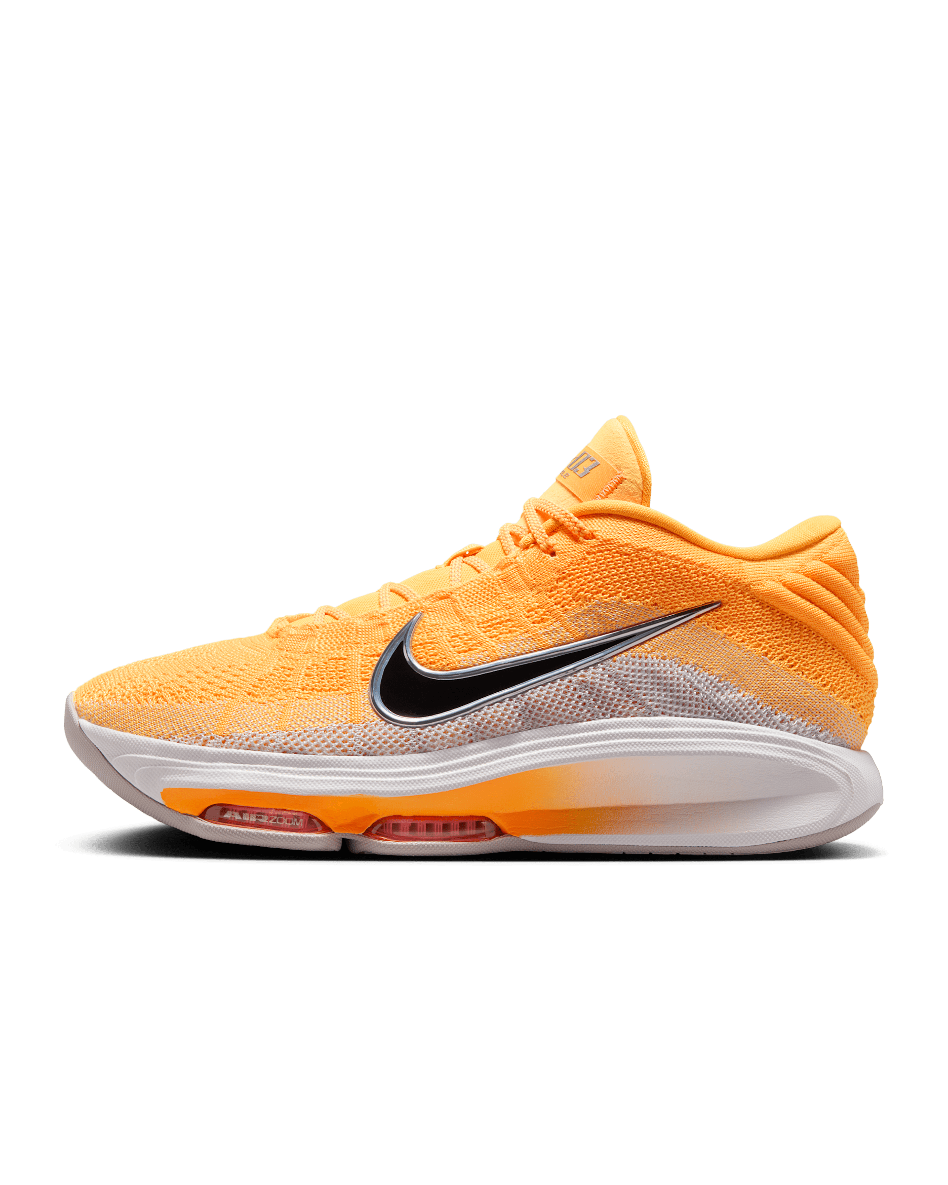 Nike G.T. Hustle 3 EP Basketball Shoes - Laser Orange/Metallic Silver/Vast Grey/Black