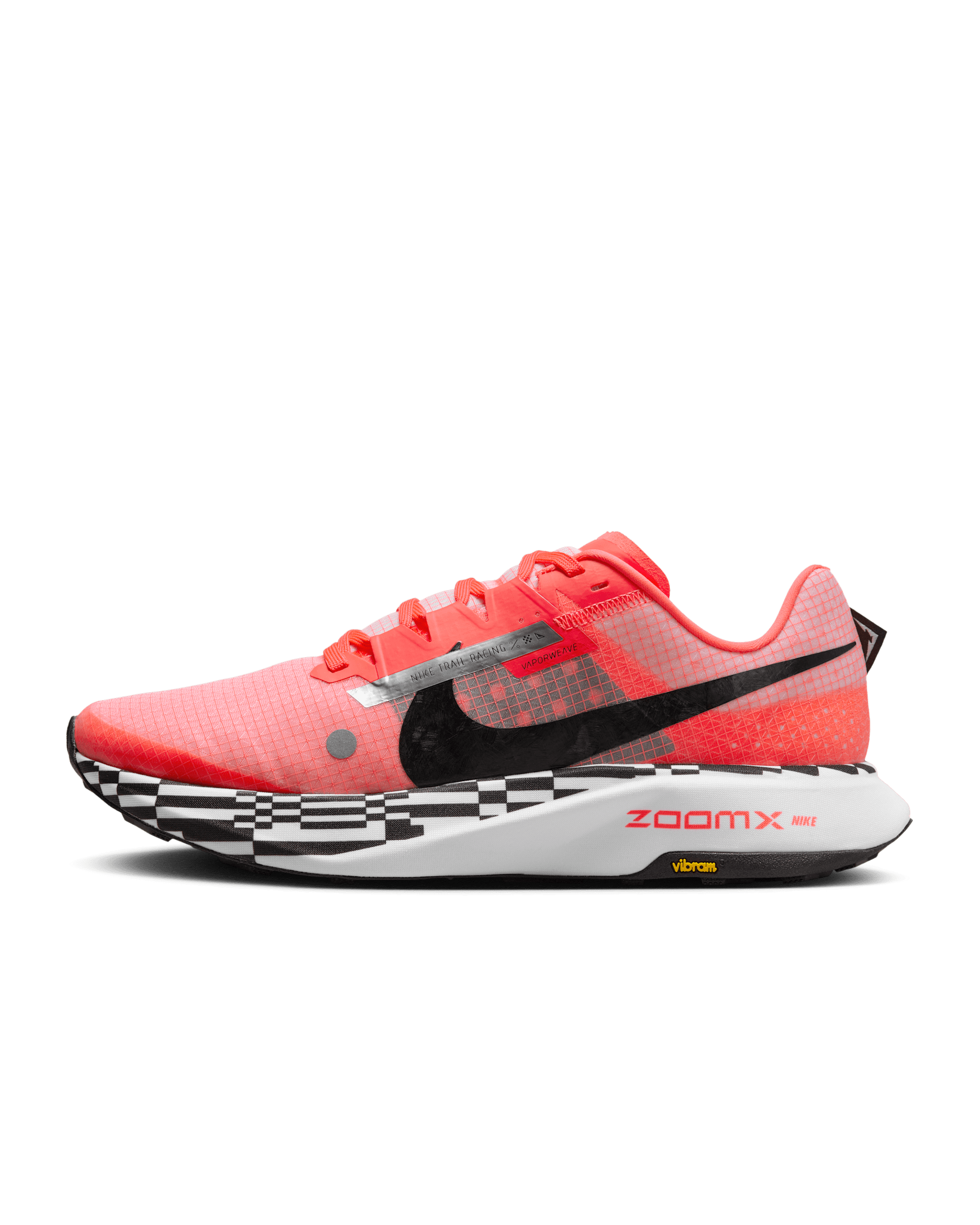 Nike Ultrafly Men's Trail Racing Shoes - Bright Crimson/White/Black