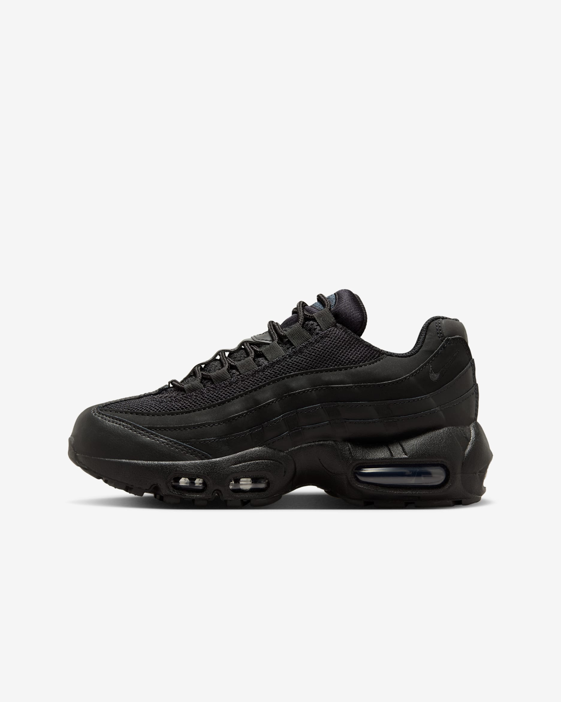 Nike Air Max 95 Recraft Big Kids' Shoes - Black/Black/Anthracite/Black