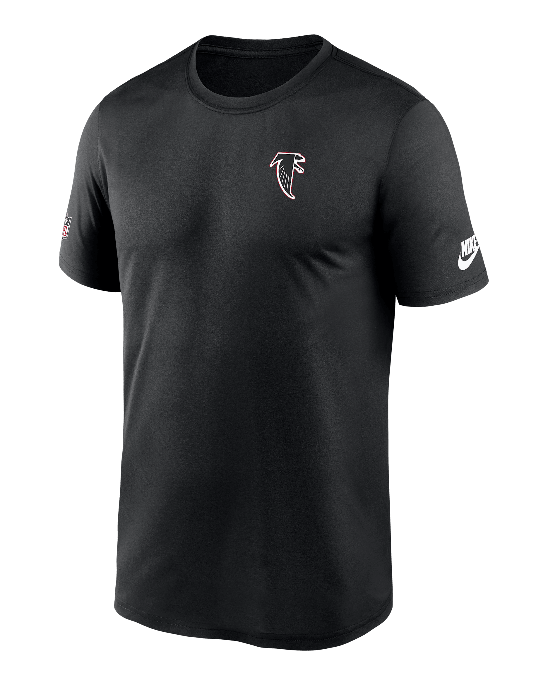 Atlanta Falcons Alt Legend Small Logo Men's Nike Dri-FIT NFL T-Shirt - Black