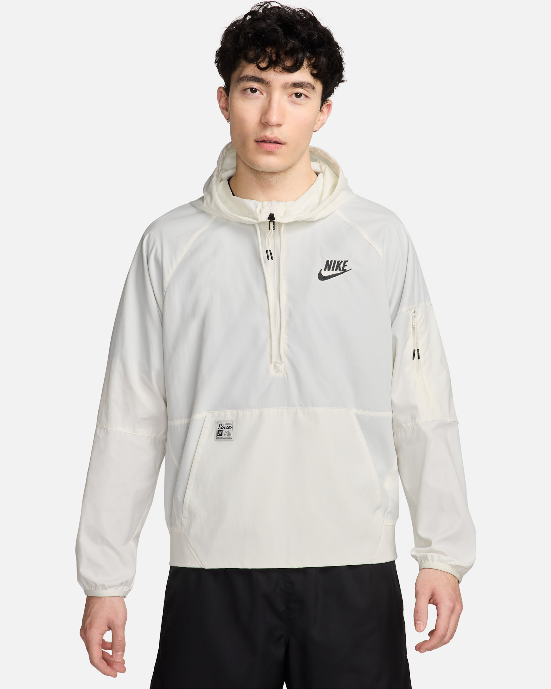 Nike Sportswear Men's Woven Unlined Anorak - Sail/Sail/Anthracite