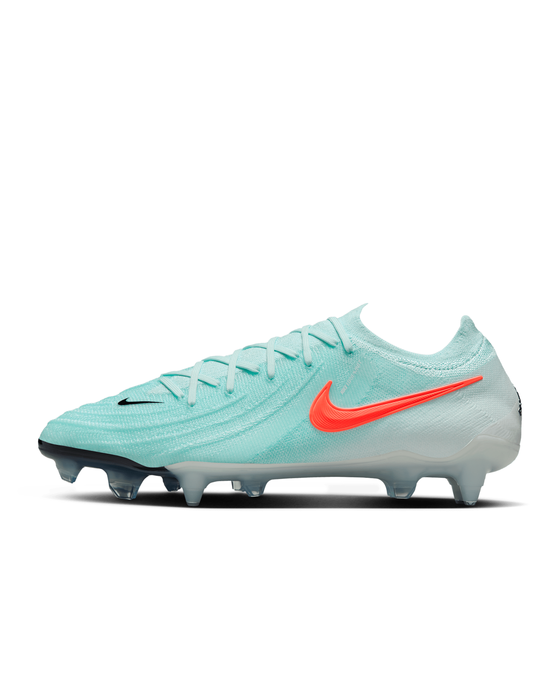 Chaussure de foot à crampons basse SG Nike Phantom GX 2 Elite - Mint/Off Noir/Atomic Red