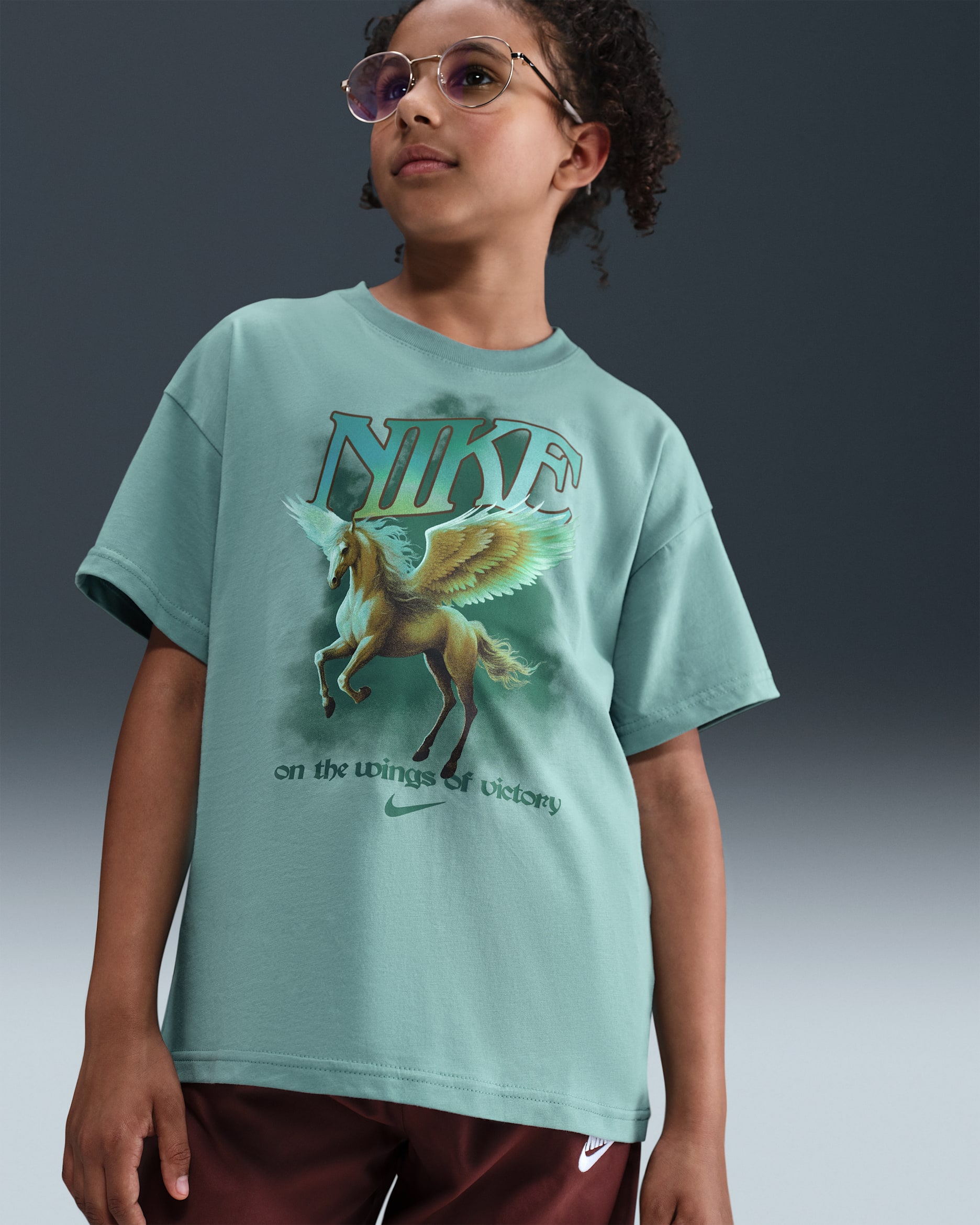 Nike Sportswear Older Kids' (Girls') T-Shirt - Cannon