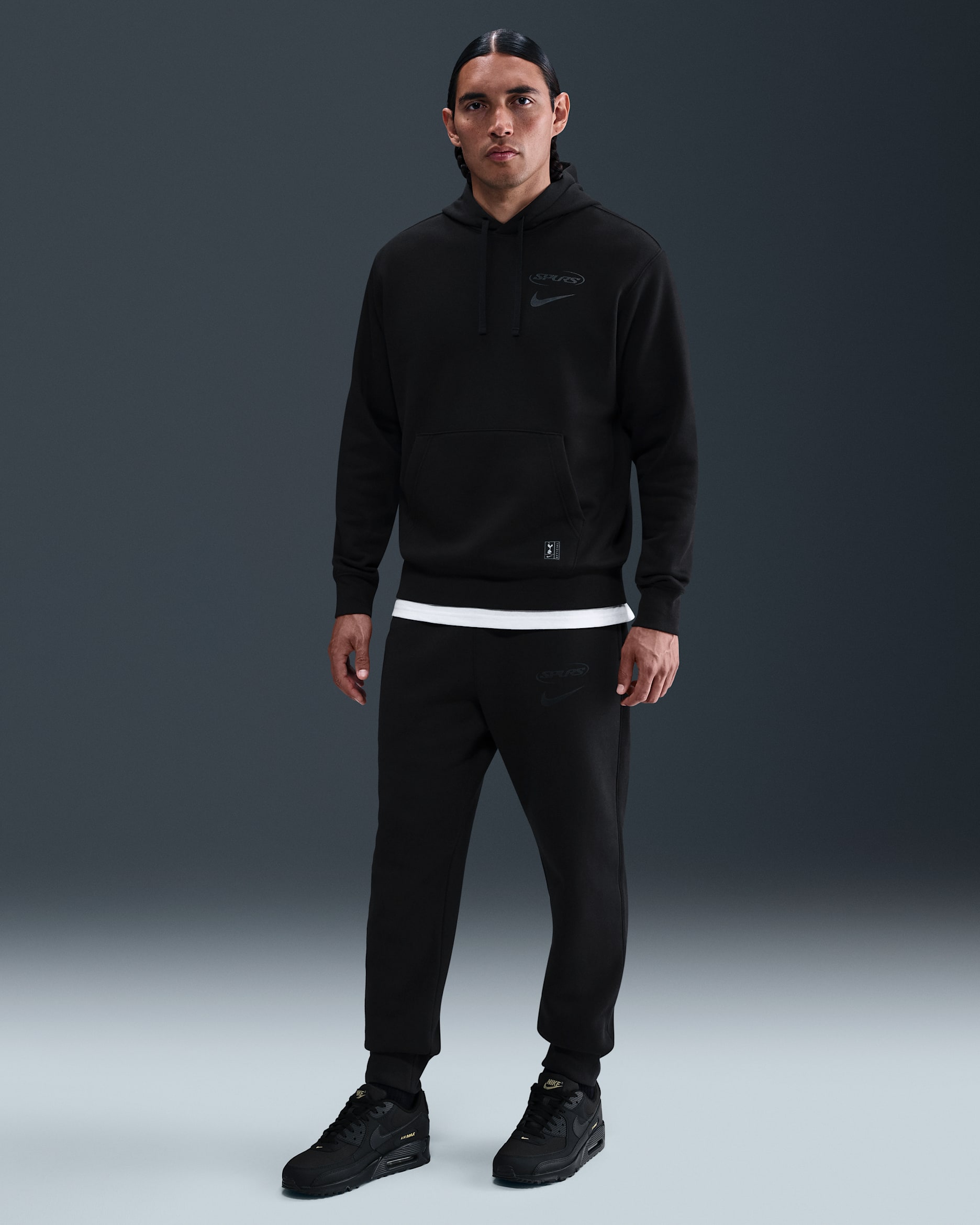 Tottenham Hotspur Club Nike Football-joggers til mænd - sort/Medium Ash