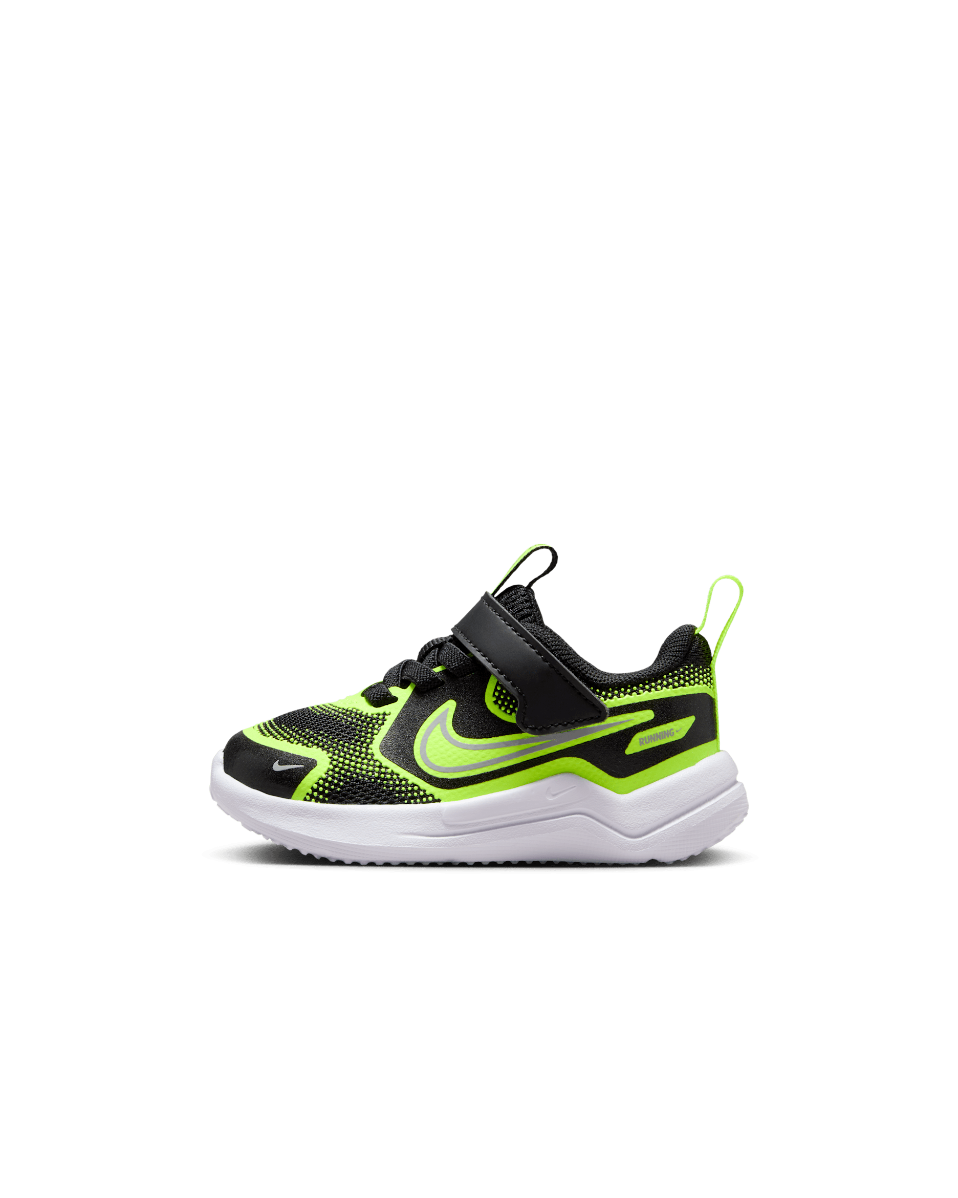 Nike Cosmic Runner Baby/Toddler Shoes - Black/Volt/Wolf Grey