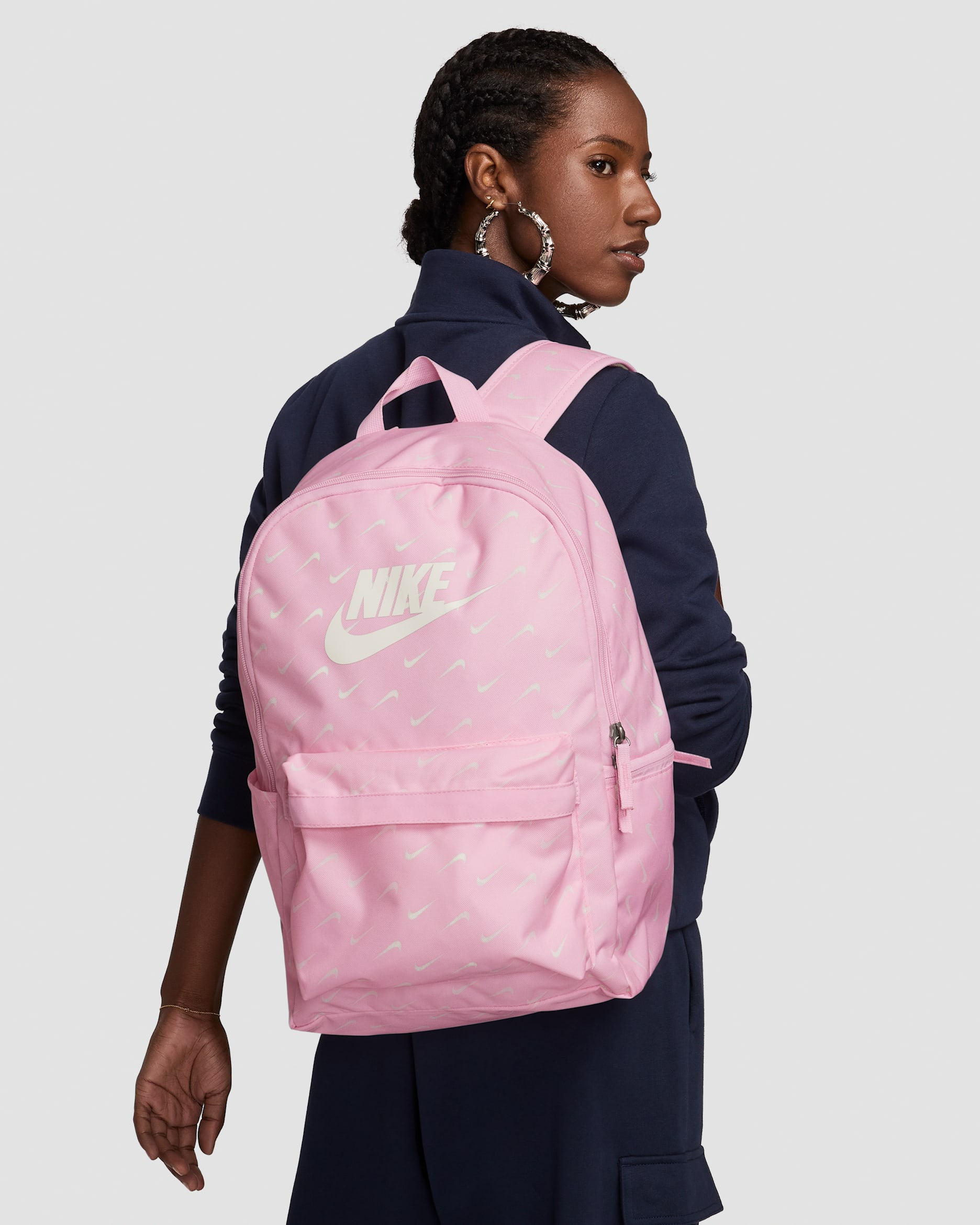 Nike Heritage Backpack (25L) - Pink Foam/Sail/Sail
