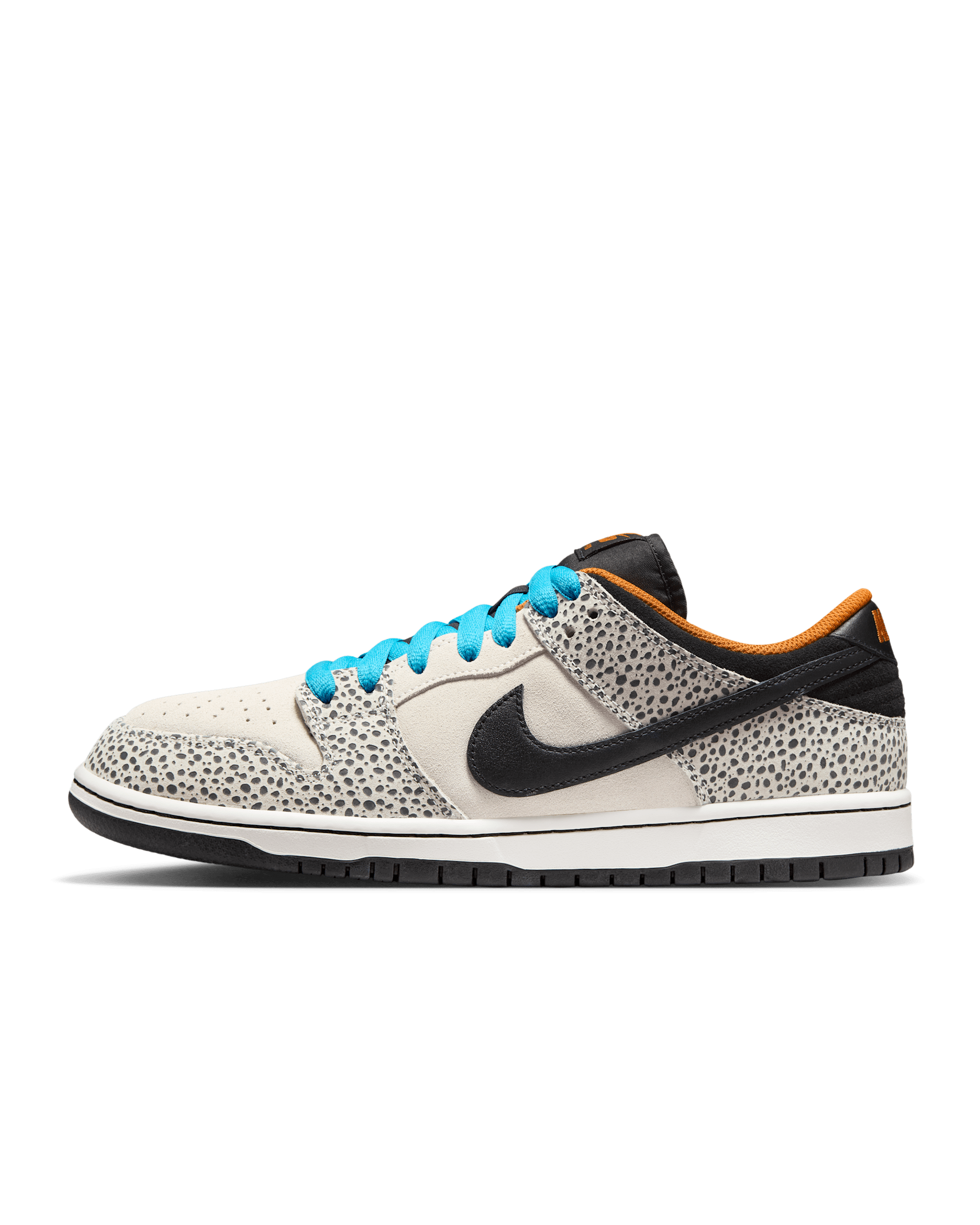 Nike SB Dunk Low Pro Electric Skate Shoes - Phantom/Black/Monarch/Black