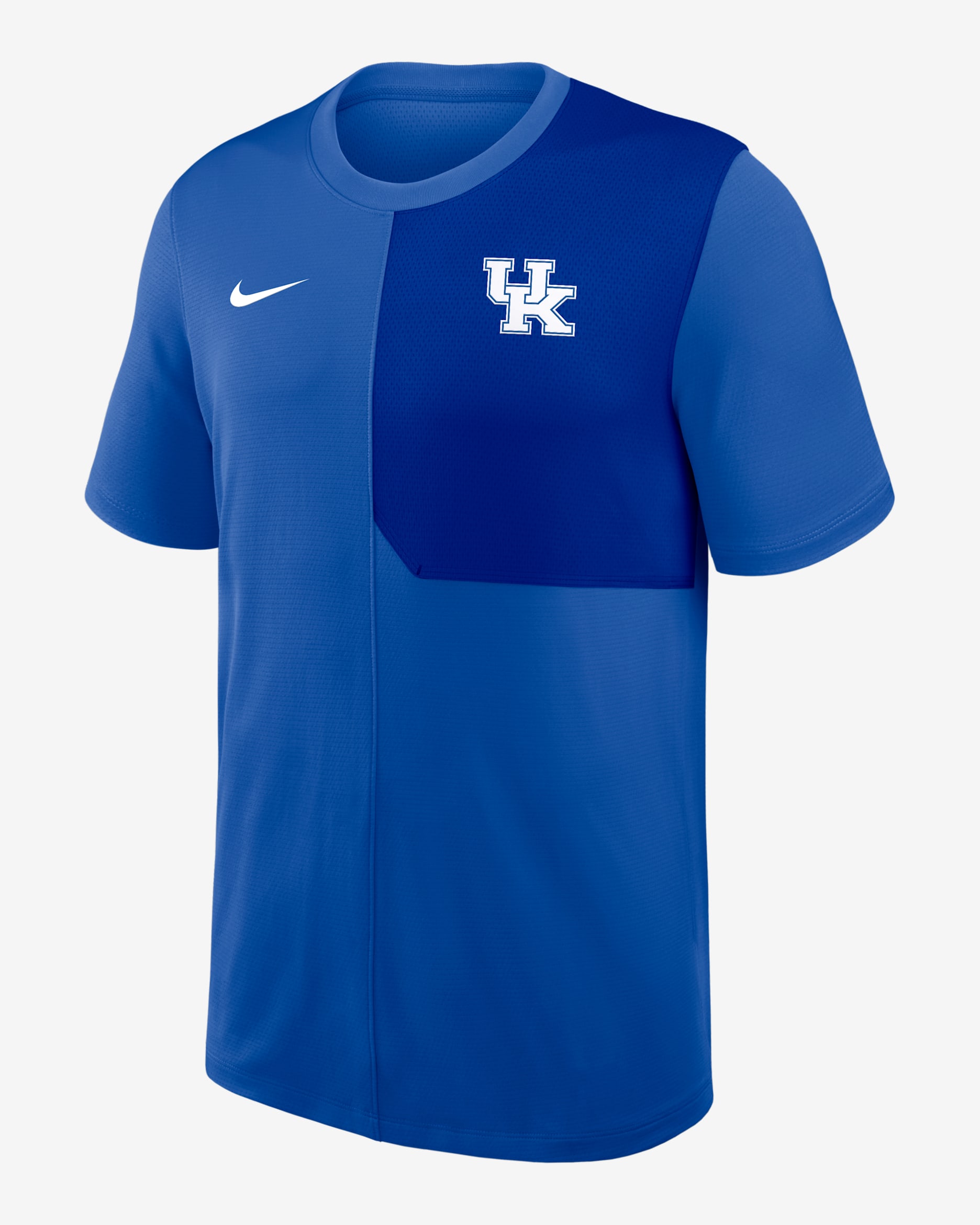 Kentucky Sideline Coach Men's Nike Dri-FIT College Top - Royal
