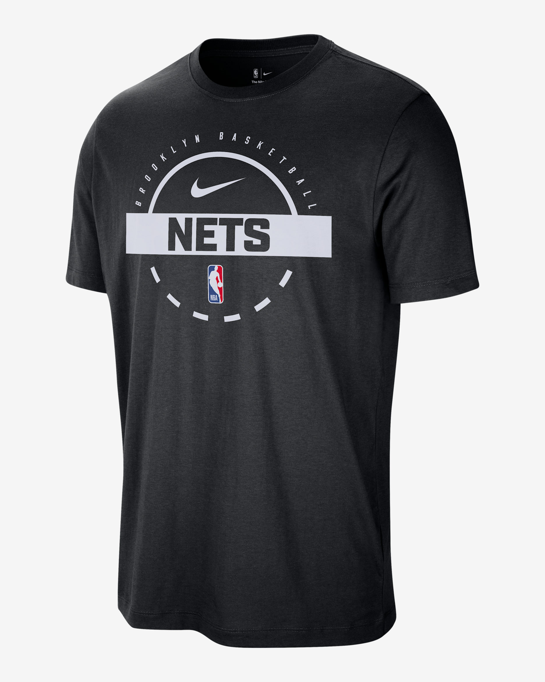 Brooklyn Nets Men's Nike NBA Practice T-Shirt - Black