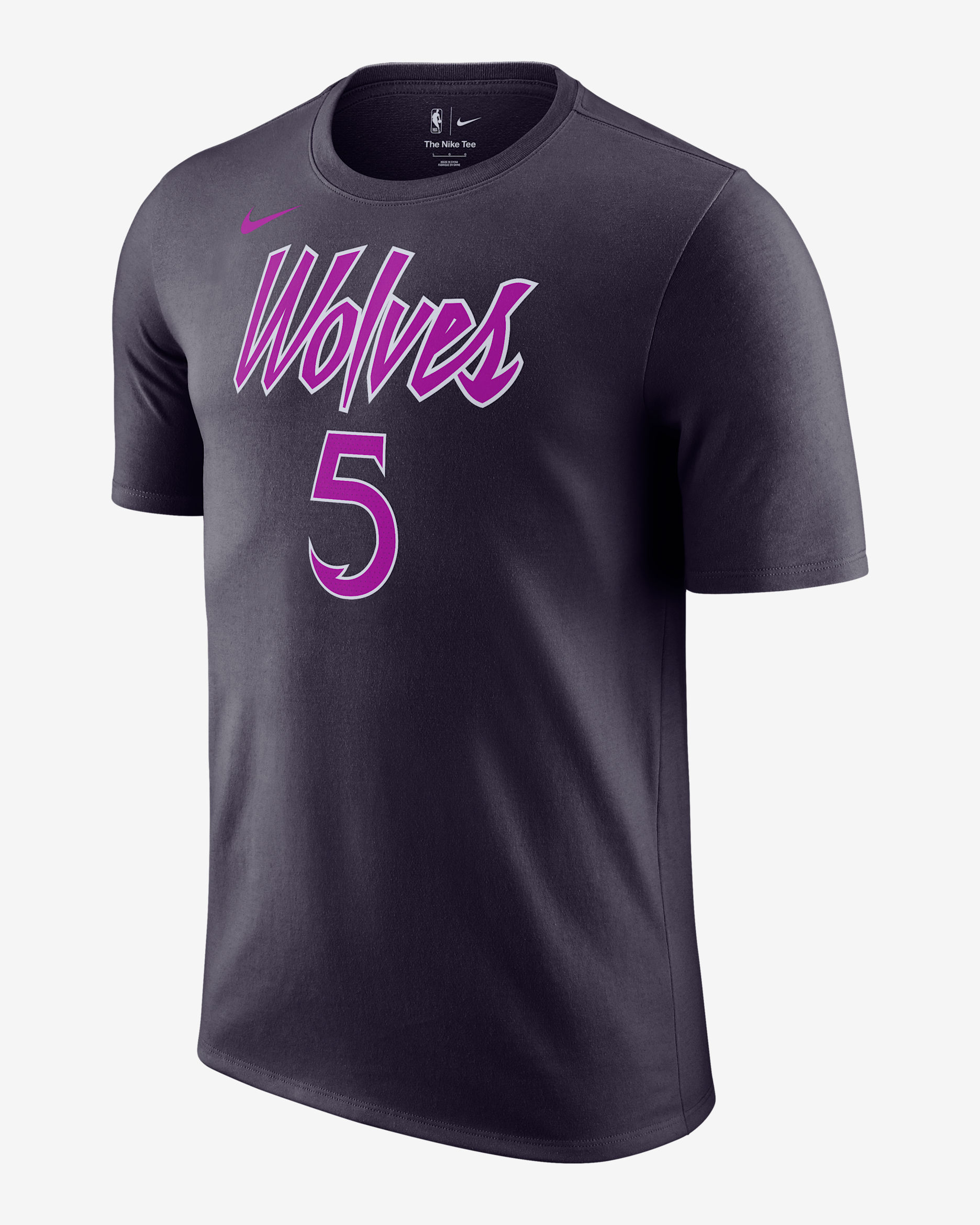 Minnesota Timberwolves Essentials City Edition Men's Nike NBA T-Shirt - Purple Dynasty