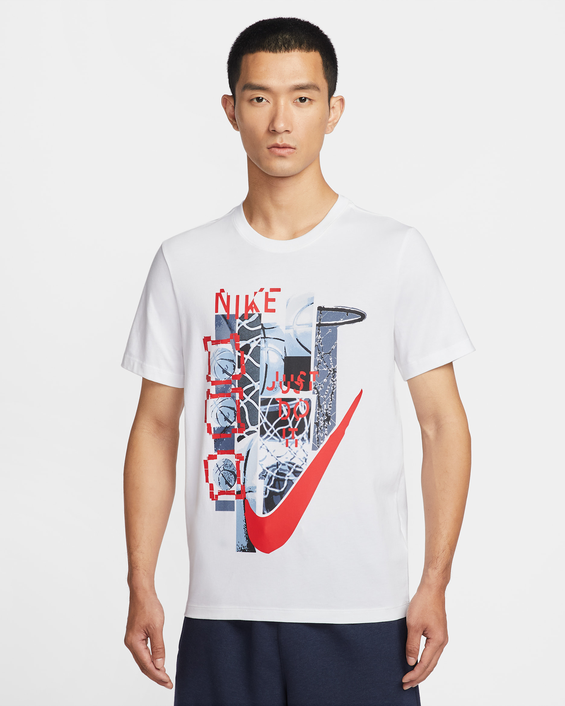 Nike Club Men's Basketball T-Shirt - White