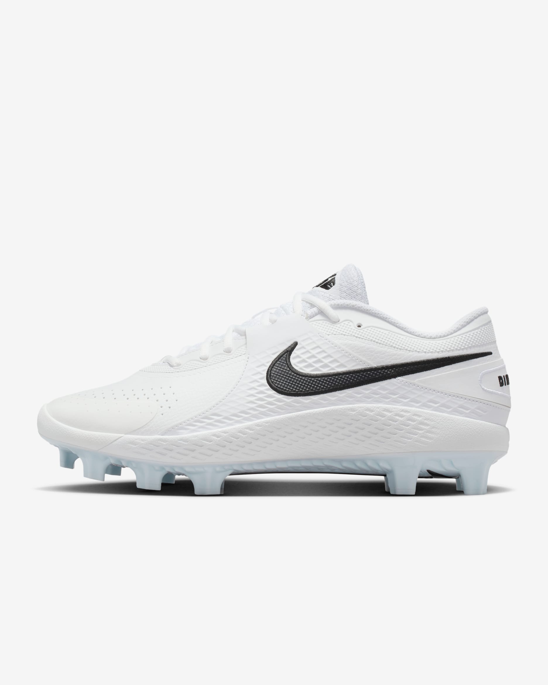 Nike Diamond Gamer MCS Baseball Shoes - White/Black