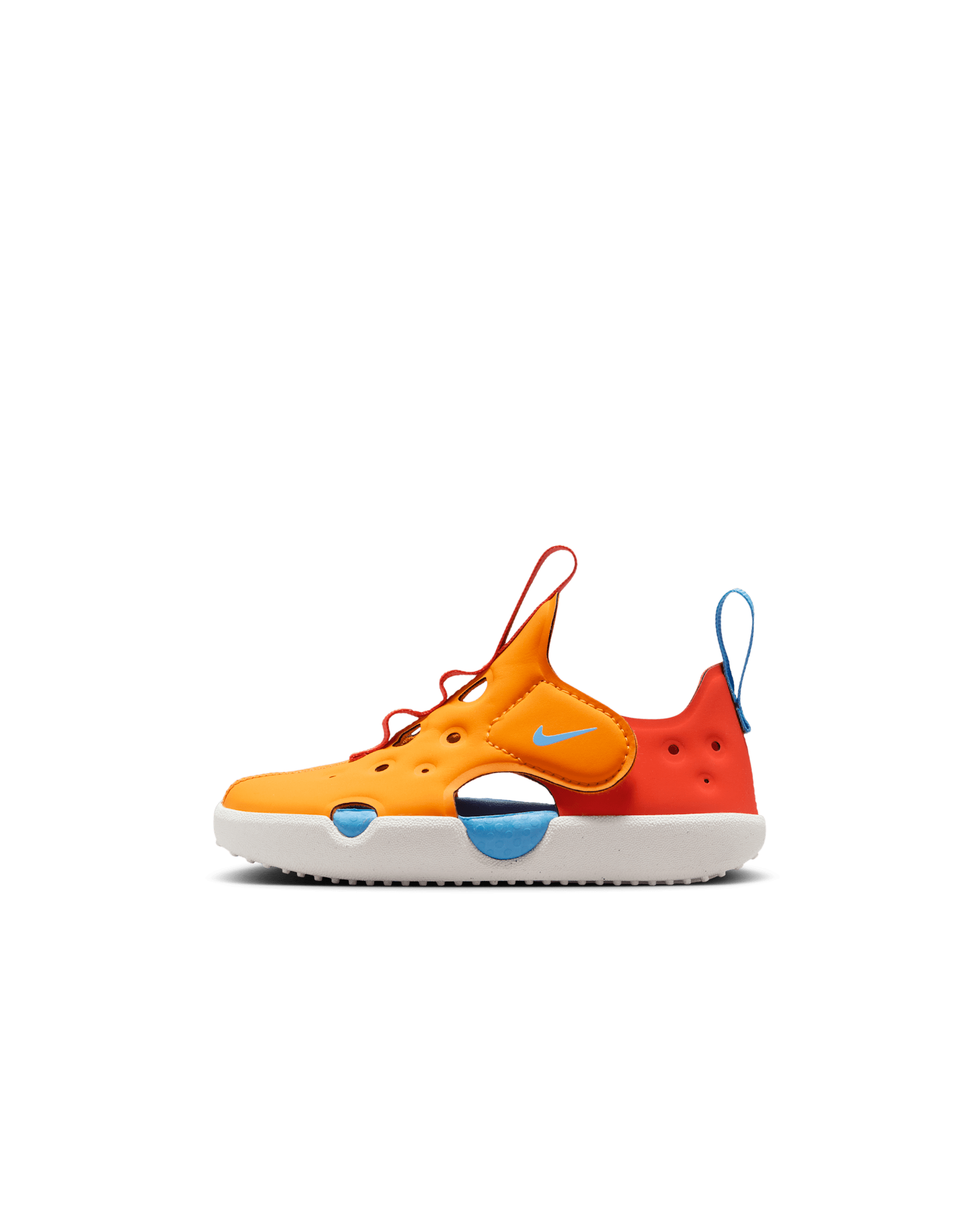 Nike Sunray Protect 4 Baby/Toddler Sandals - Orange Peel/Picante Red/University Blue