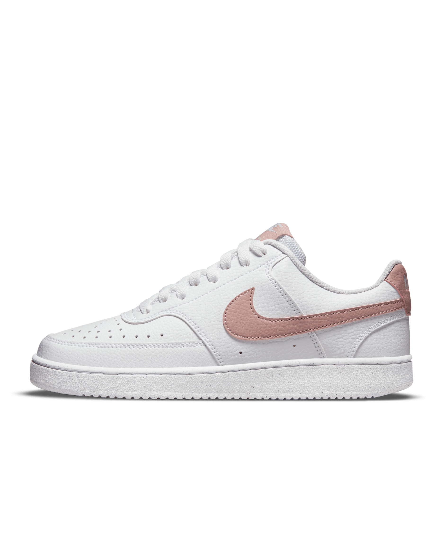 Nike Court Vision Low Next Nature Women's Shoes - White/Pink Oxford