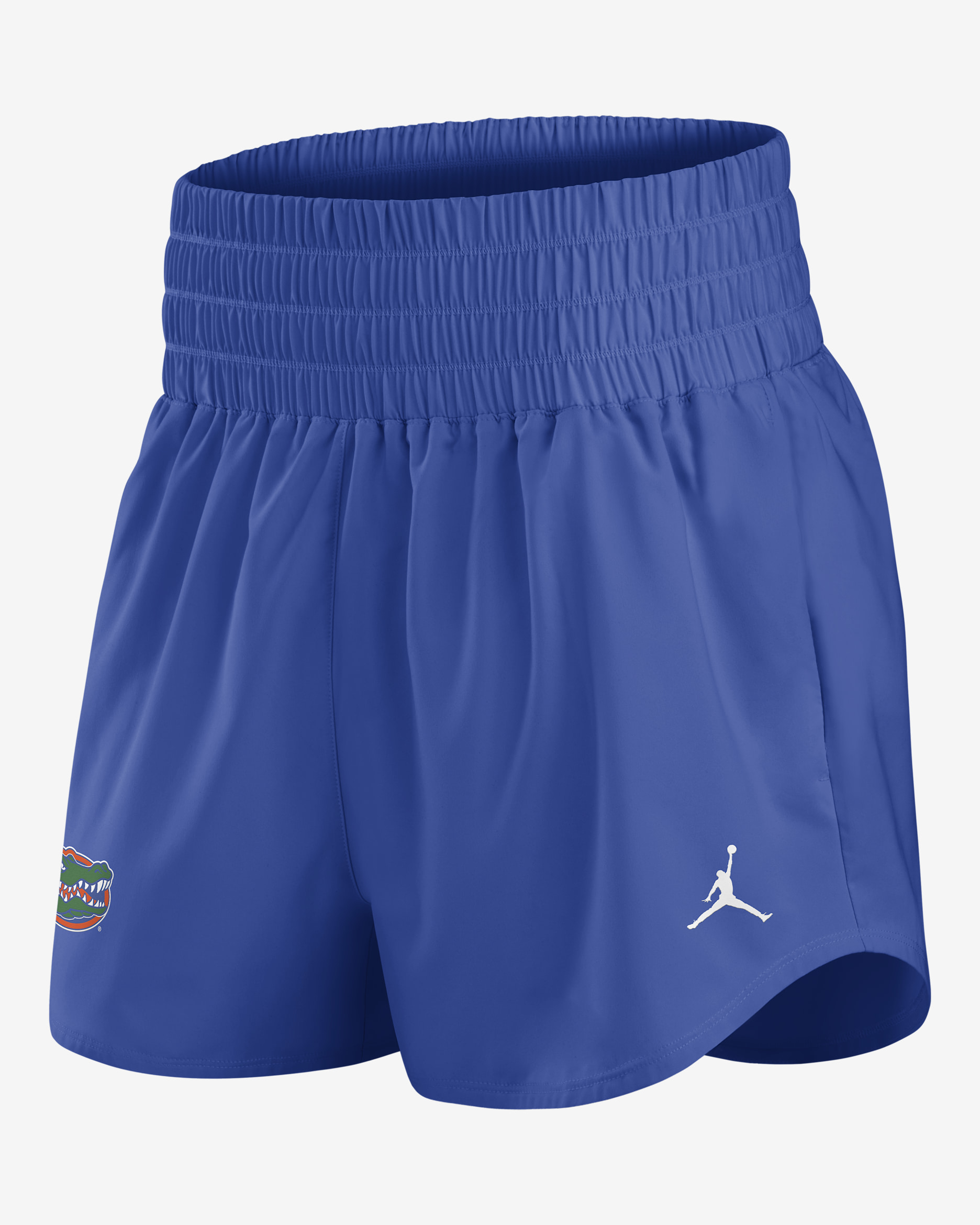 Shorts universitarios marca Jordan Dri-FIT para mujer Florida Primary Logo One - Royal